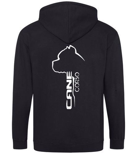 Cane Corso Dog Breed Design Zipped Hoodie – Comfort, Style, and Cane Corso Pride