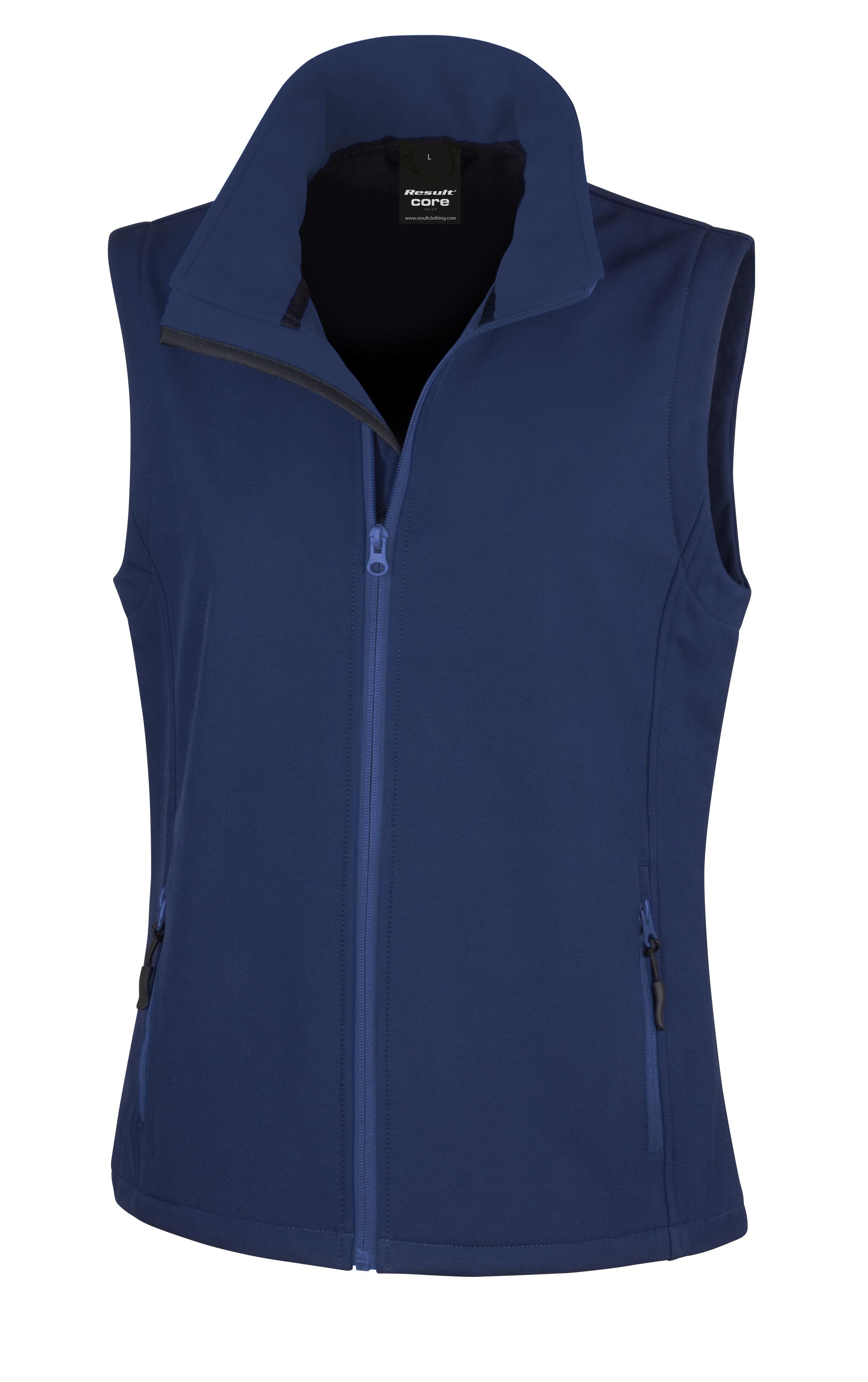 Chinese Crested Dog Breed Design Women’s Softshell Gilet – Chic Style Meets Everyday Functionality
