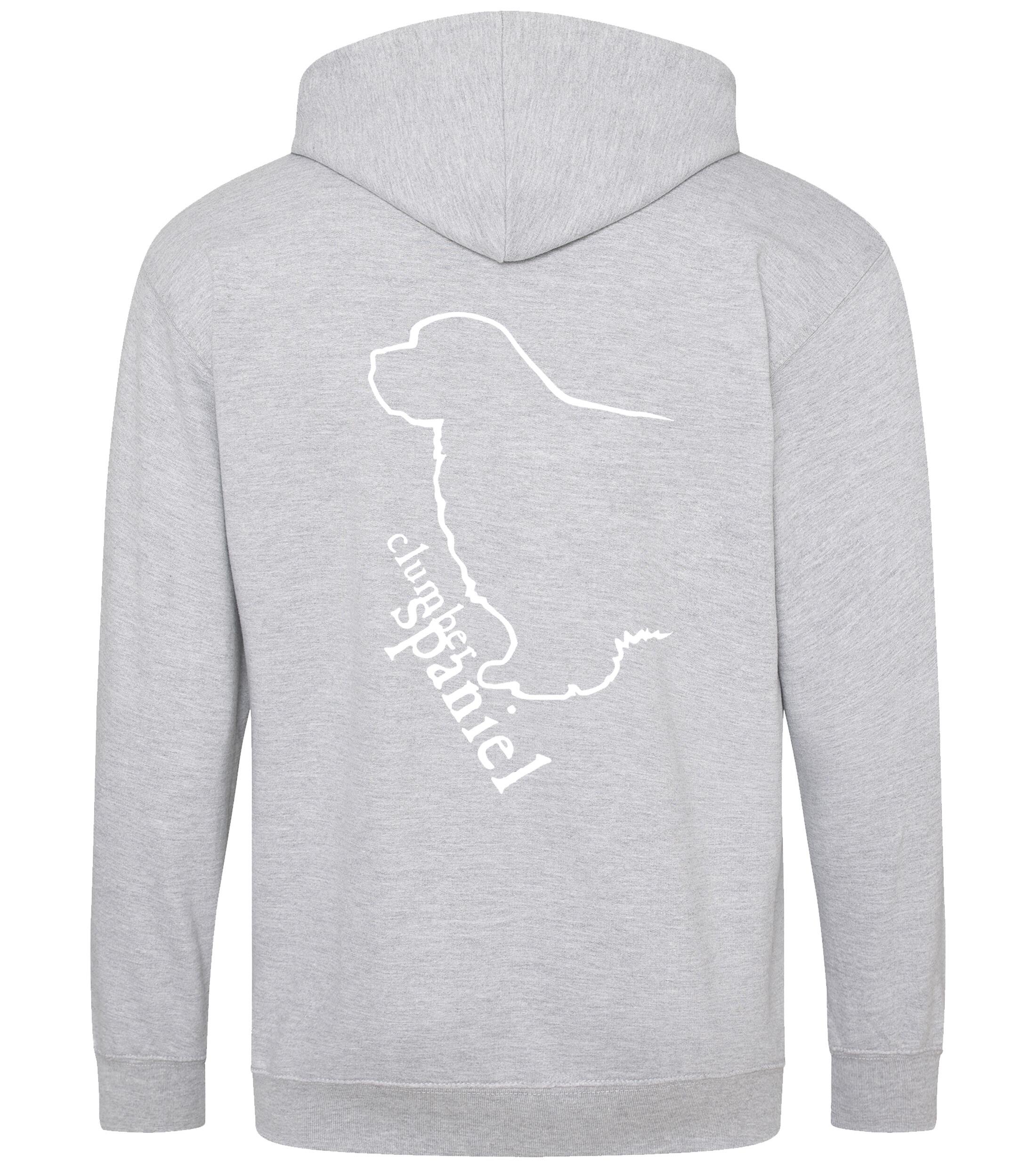 Clumber Spaniel Dog Breed Design Zipped Hoodie – Comfort, Style, and Clumber Spaniel Pride