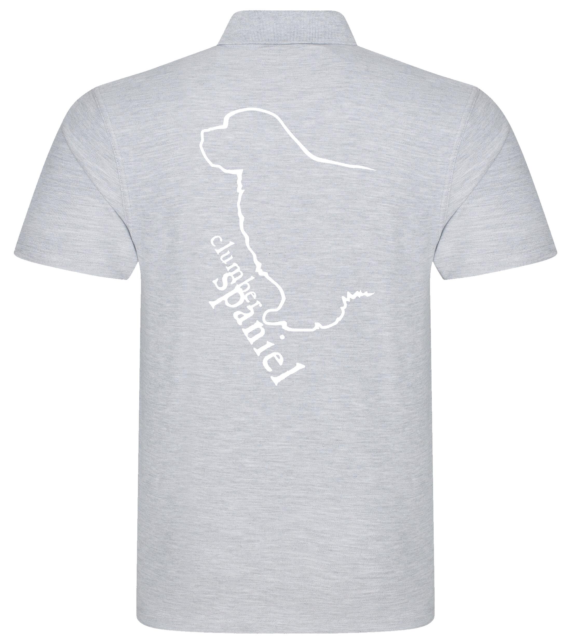 Unisex Cotton Polo with Clumber Spaniel Dog Breed Design – Every Clumber Spaniel Enthusiast