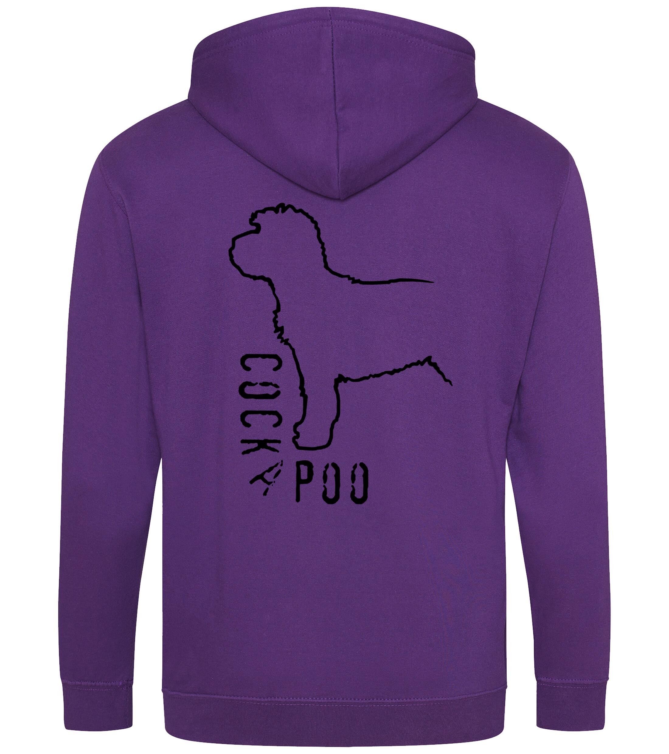 Cockapoo Dog Breed Design Zipped Hoodie – Comfort, Style, and Cockapoo Pride