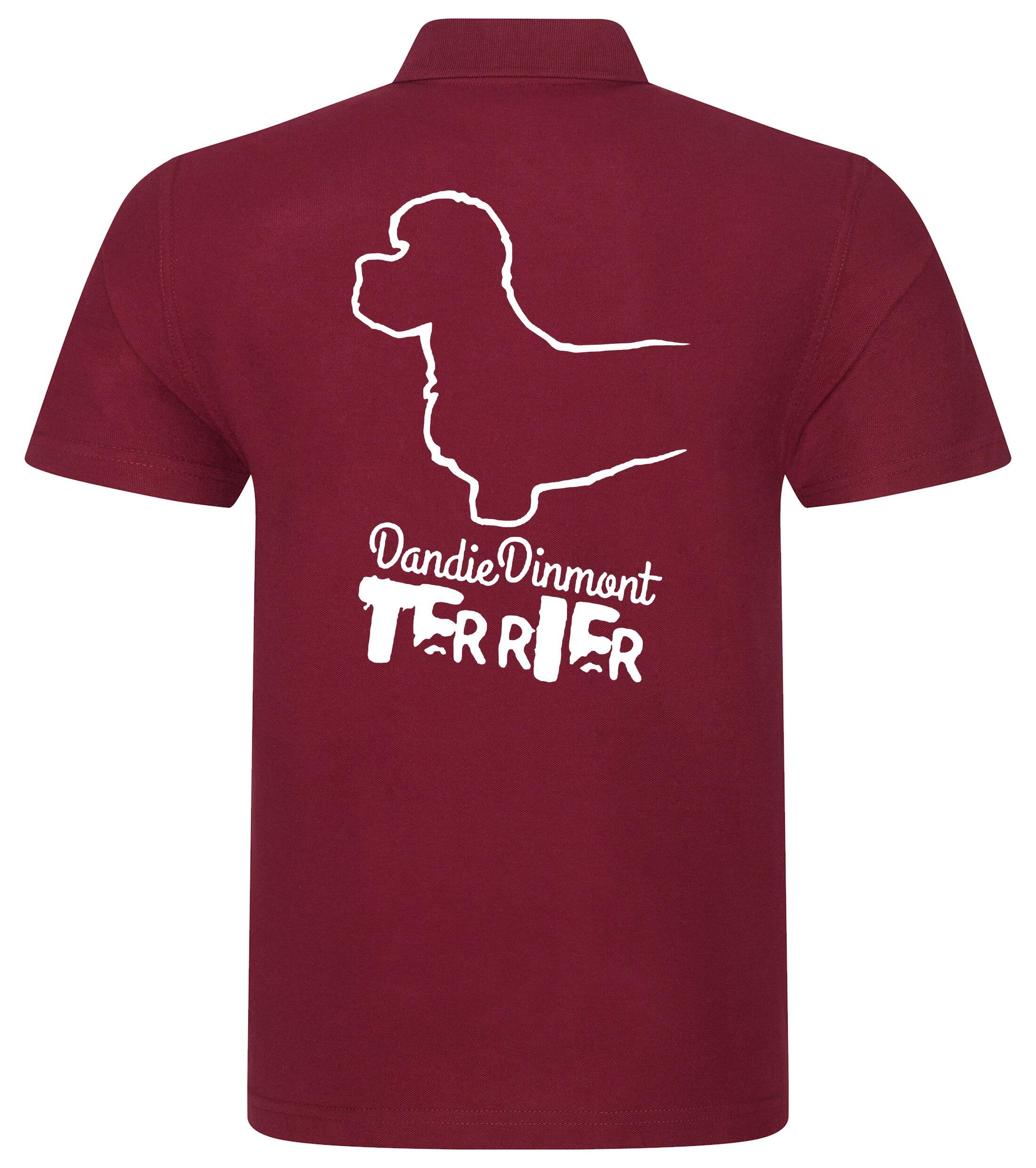Dandie Dinmont Terrier Unisex Cotton Polo – Classic Style for Dandie Dinmont Lovers