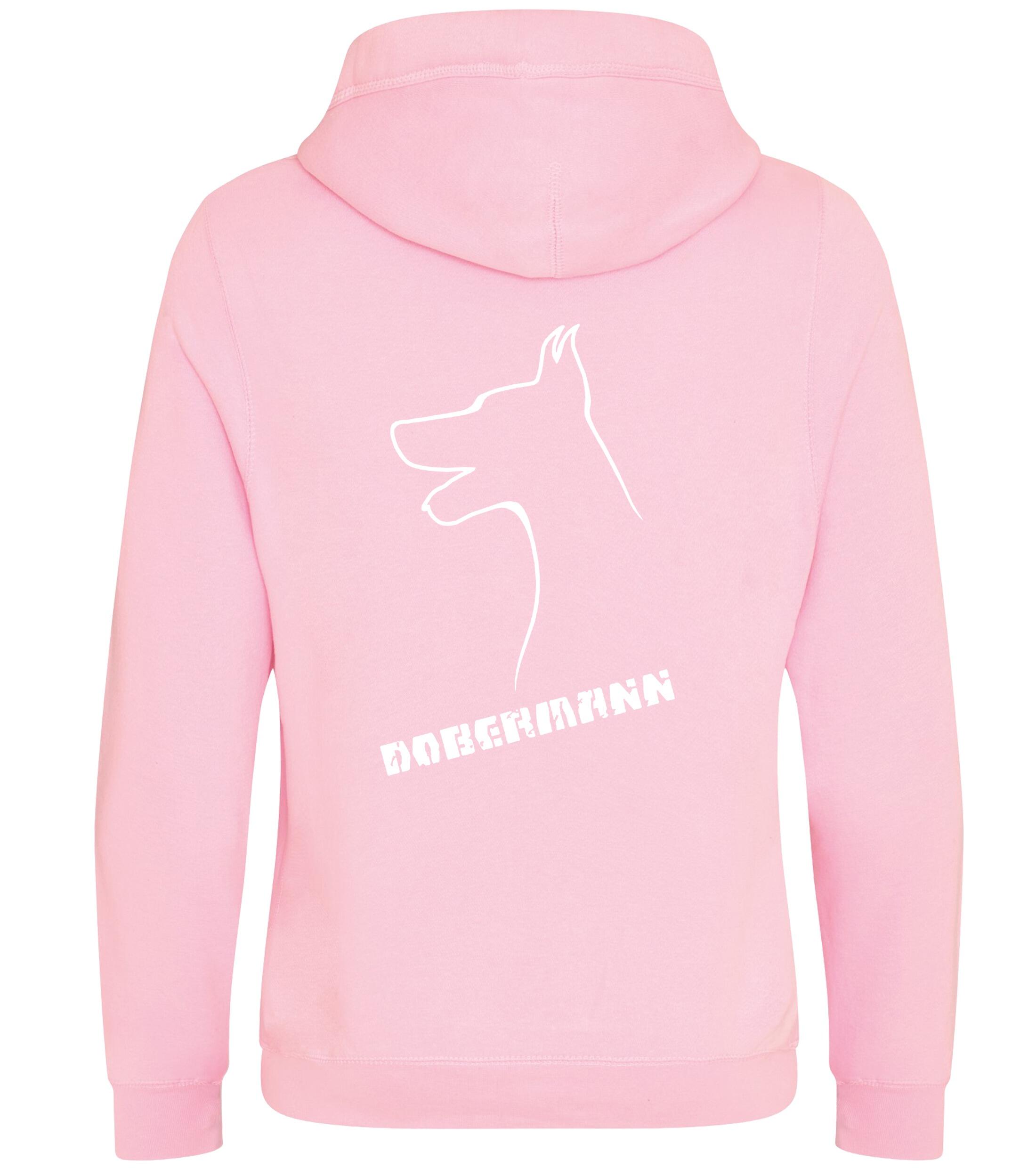 Dobermann (Head) Unisex Crossneck Pullover Hoodie – Style & Dobermann Pride