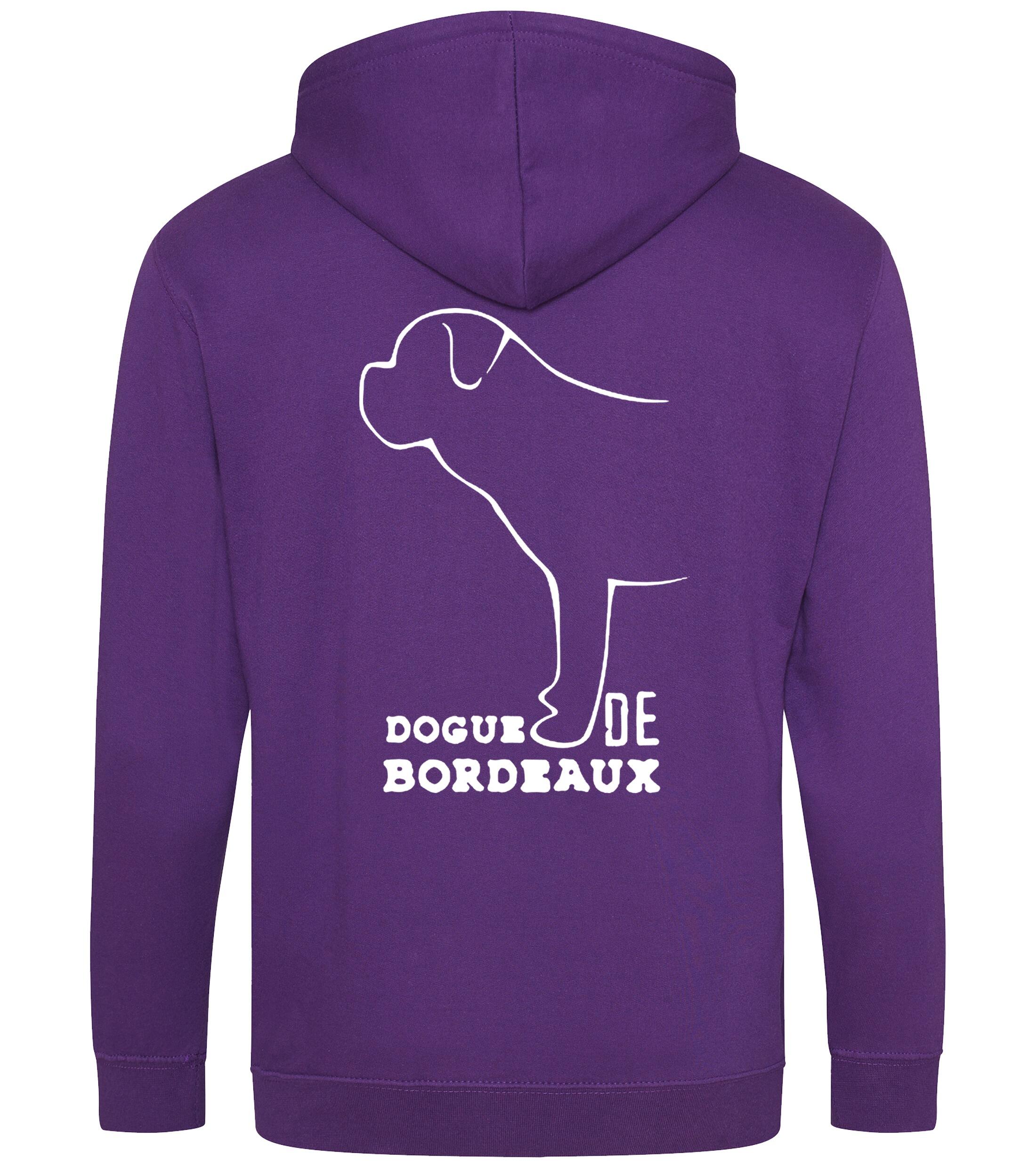 Dogue De Bordeaux Dog Breed Design Zipped Hoodie – Comfort, Style, and Breed Pride