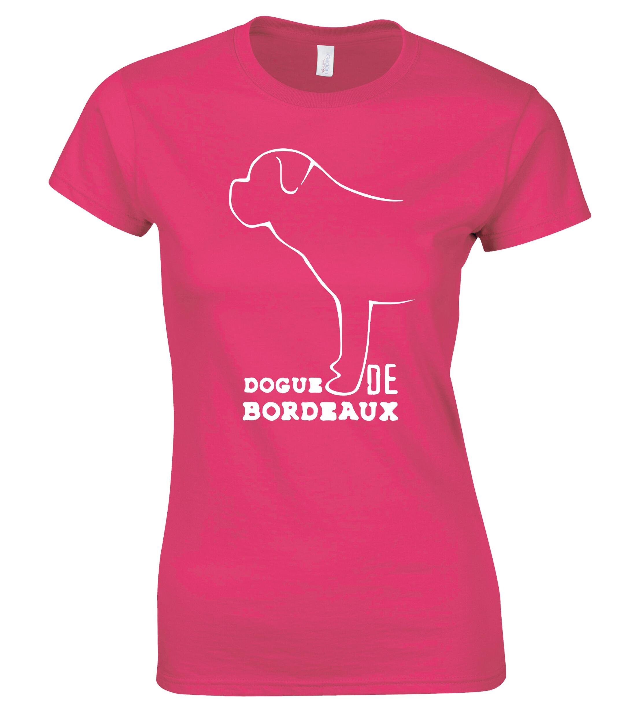 Dogue De Bordeaux Dog Breed Design Women’s Roundneck T-Shirt – Celebrate Your Love in Style