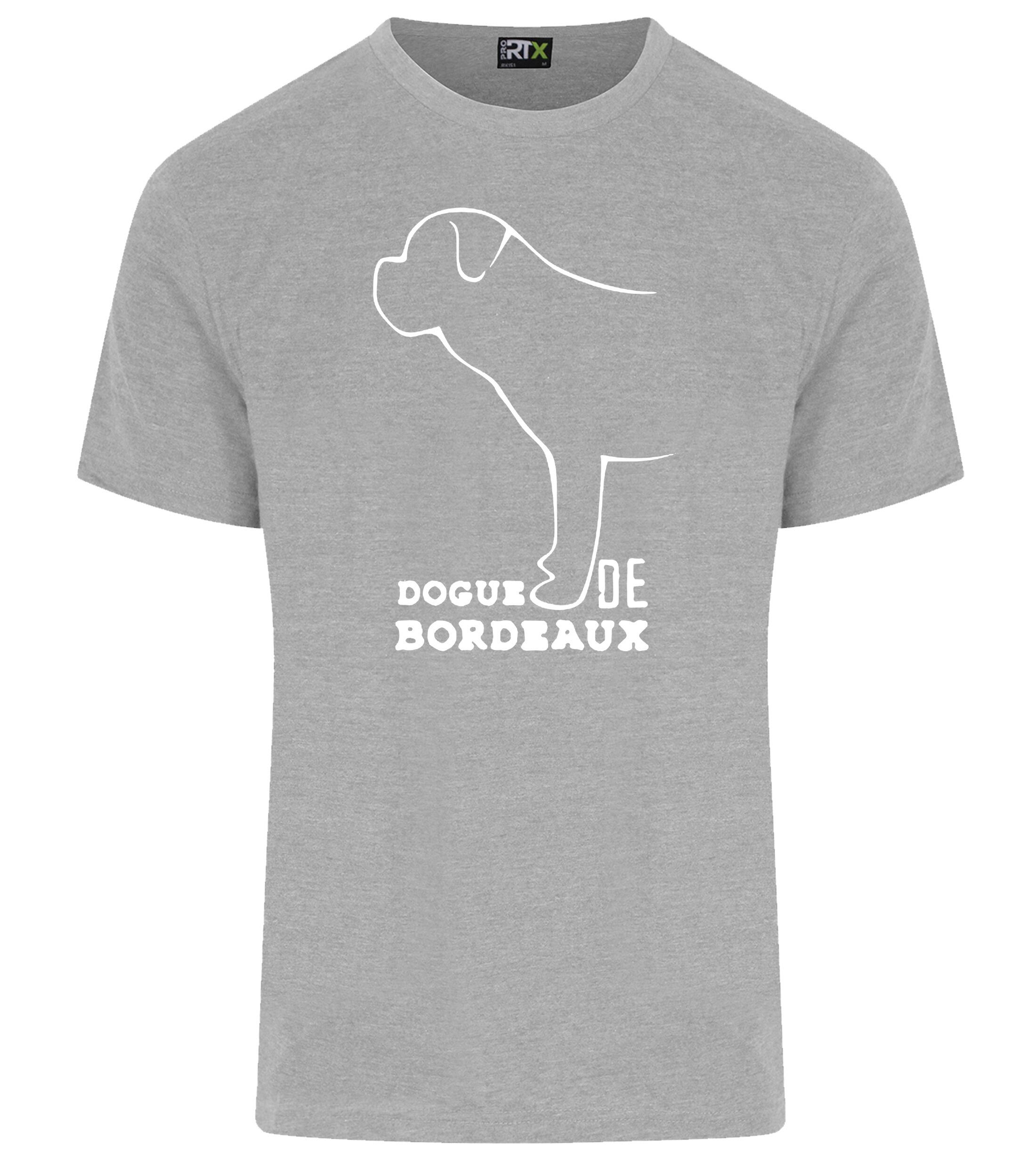 Dogue De Bordeaux Dog Breed Design Unisex Roundneck T-Shirt – Style for Dogue De Bordeaux Enthusiasts