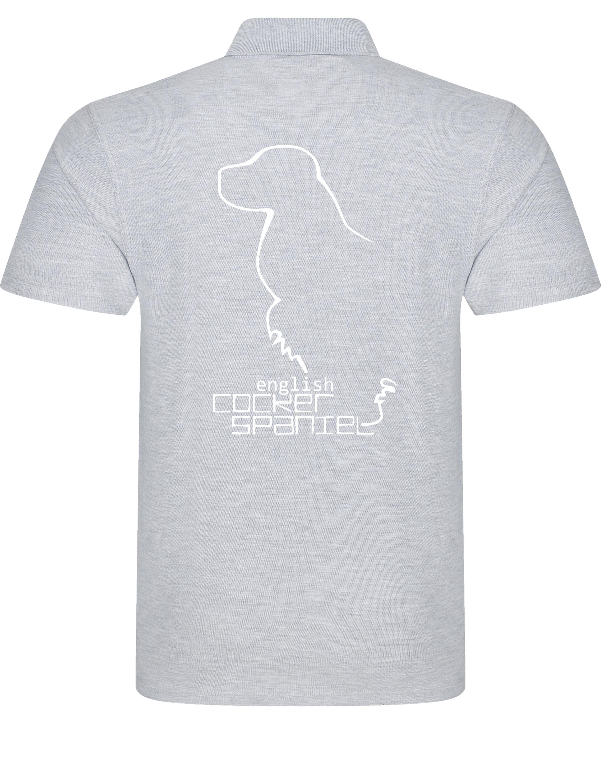 Unisex Cotton Polo with English Cocker Spaniel Design – Comfort & Style for Every Spaniel Enthusiast