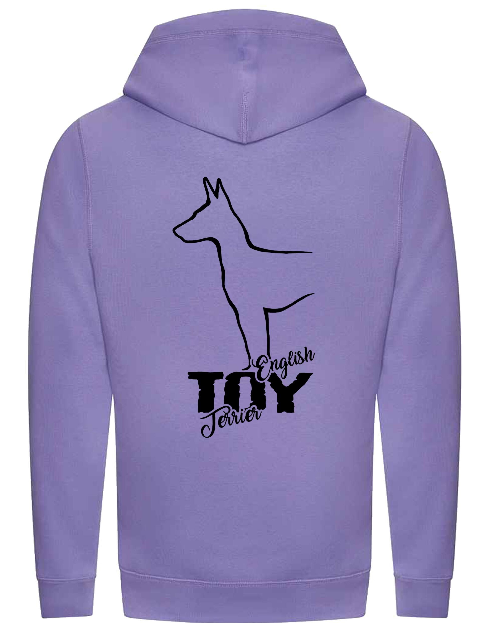 English Toy Terrier Unisex Crossneck Pullover Hoodie – A Stylish Essential for Terrier Enthusiasts