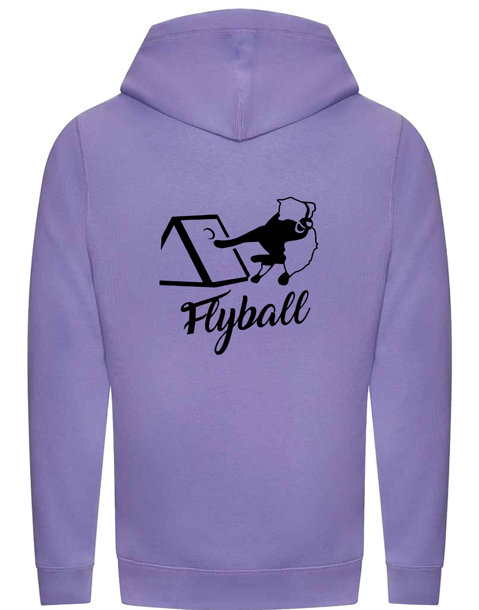 Flyball Unisex Crossneck Pullover Hoodie – A Stylish Essential for Flyball Enthusiasts