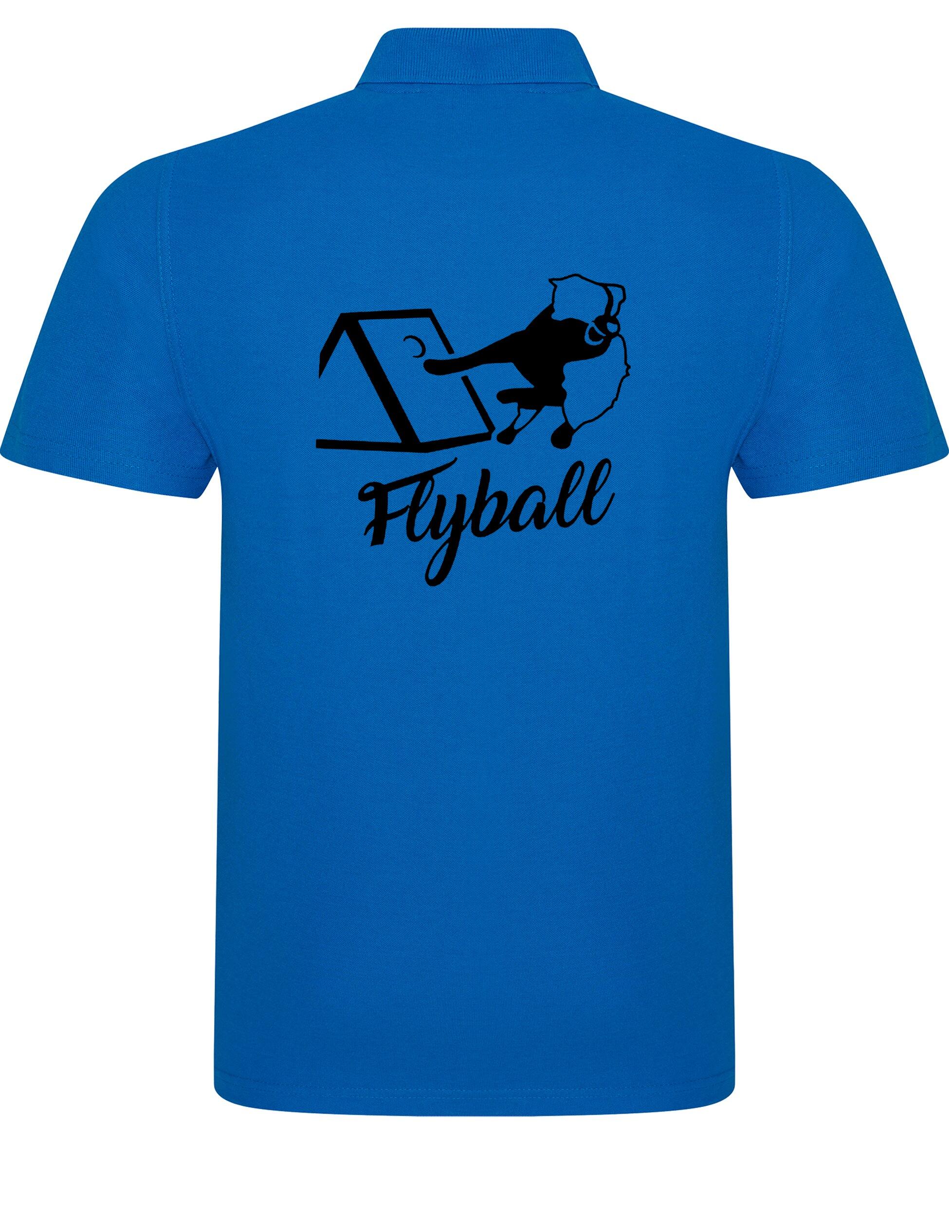 Flyball Unisex Cotton Polo – Classic Style for Flyball Enthusiasts