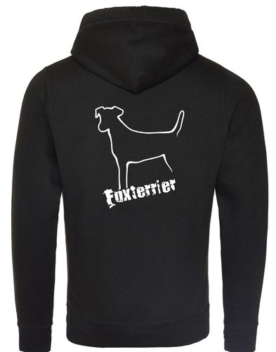 Fox Terrier Unisex Crossneck Pullover Hoodie – A Must-Have for Terrier Fans
