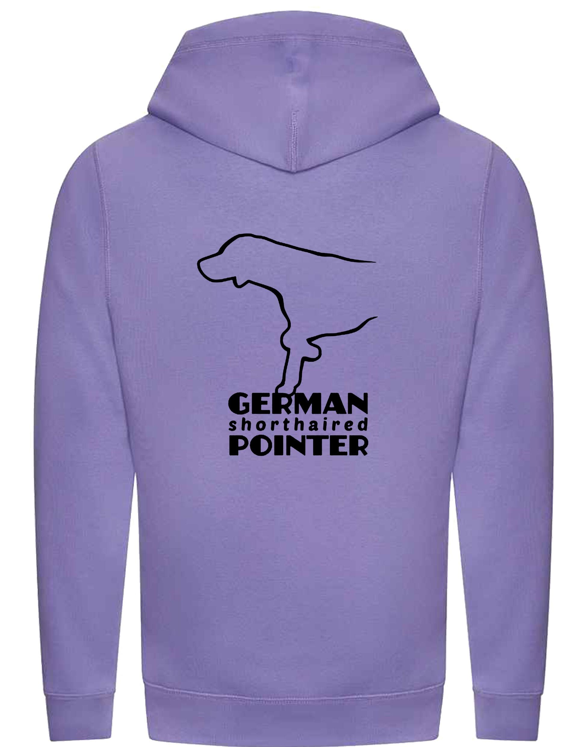 German Shorthaired Pointer Unisex Crossneck Pullover Hoodie – A Must-Have for Pointer Fans