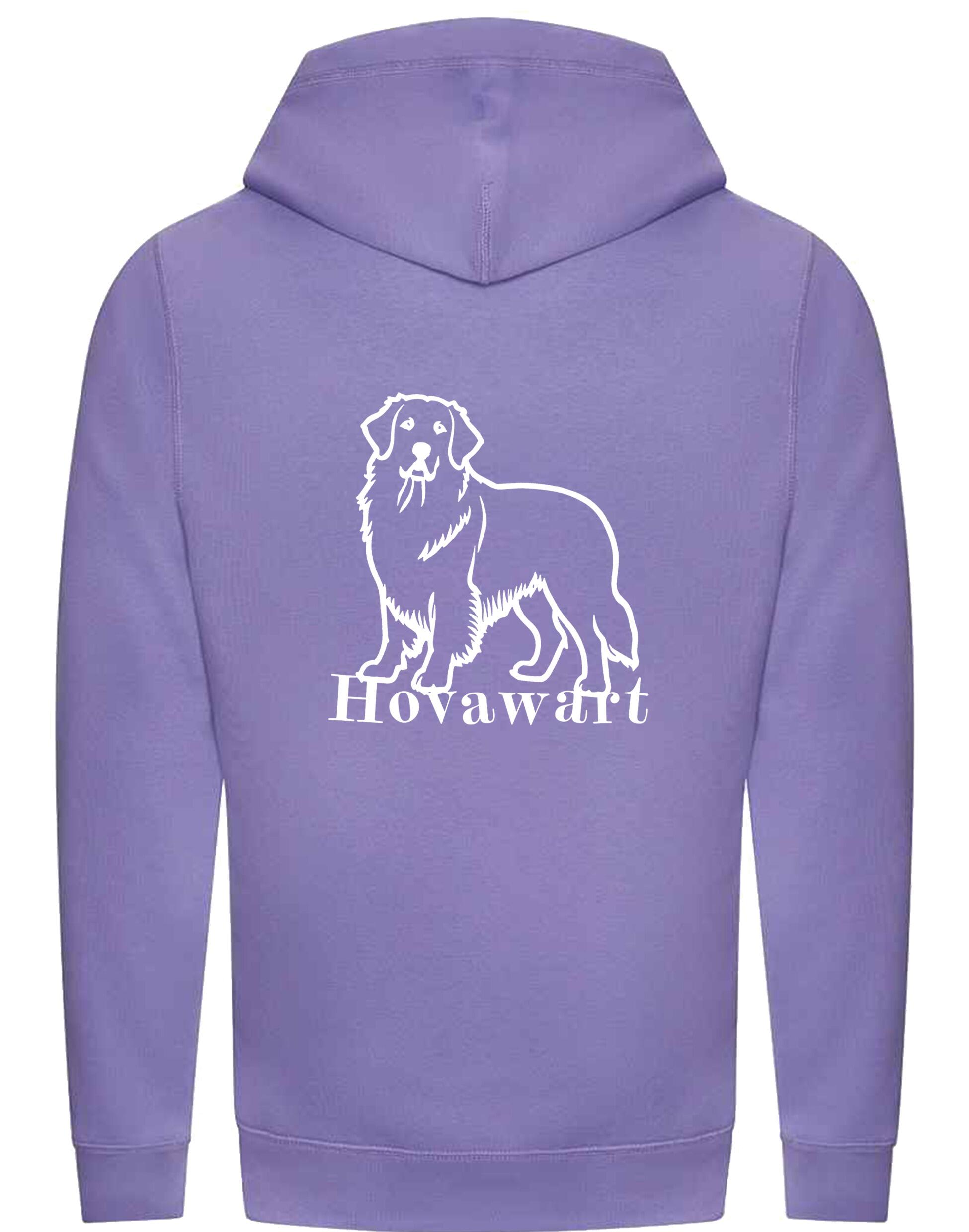 Hovawart Unisex Crossneck Pullover Hoodie – Modern design with exclusive breed graphic, perfect for Hovawart lovers.