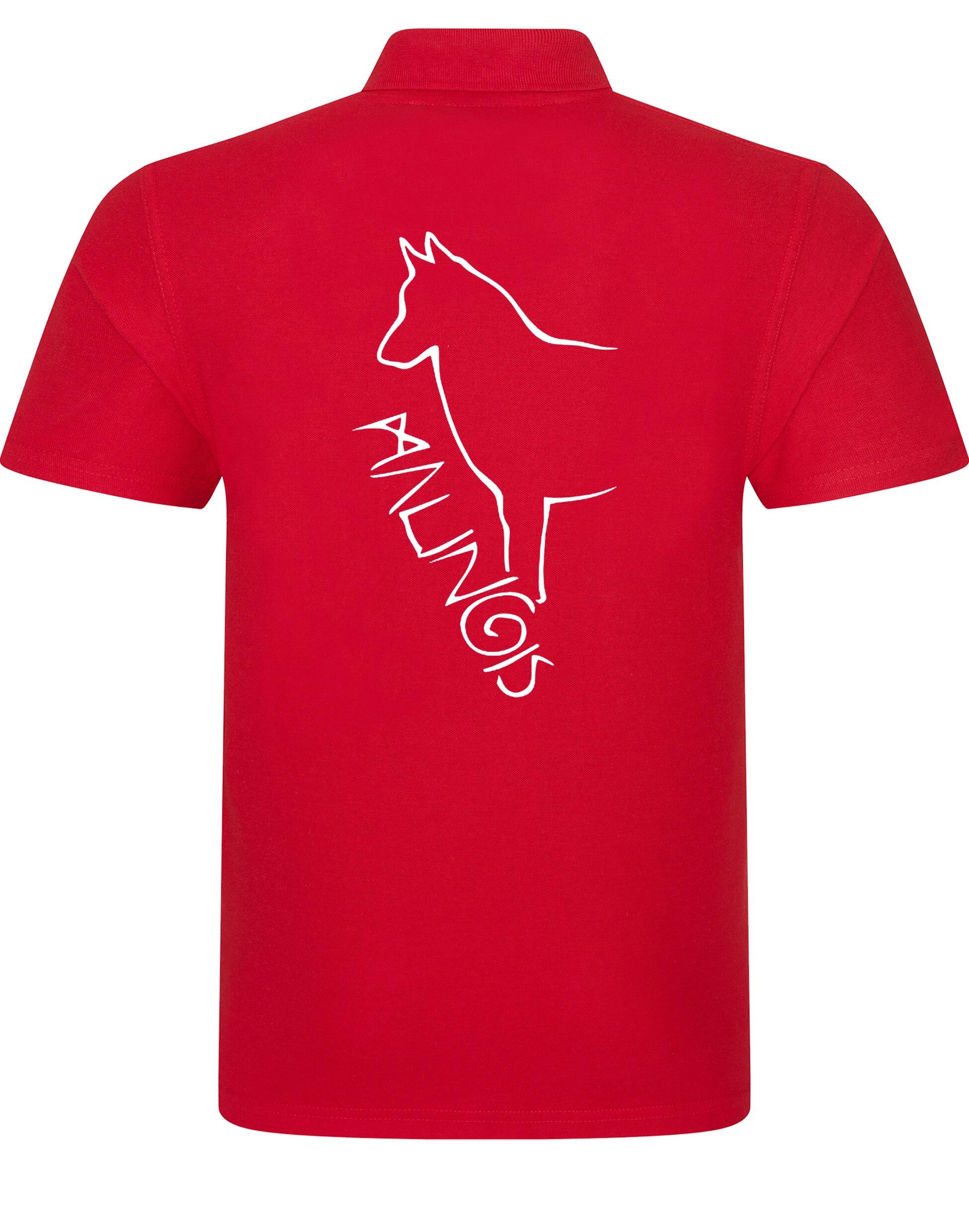 Unisex Cotton Polo featuring an exclusive Malinois breed graphic, combining style and comfort for Malinois enthusiasts.