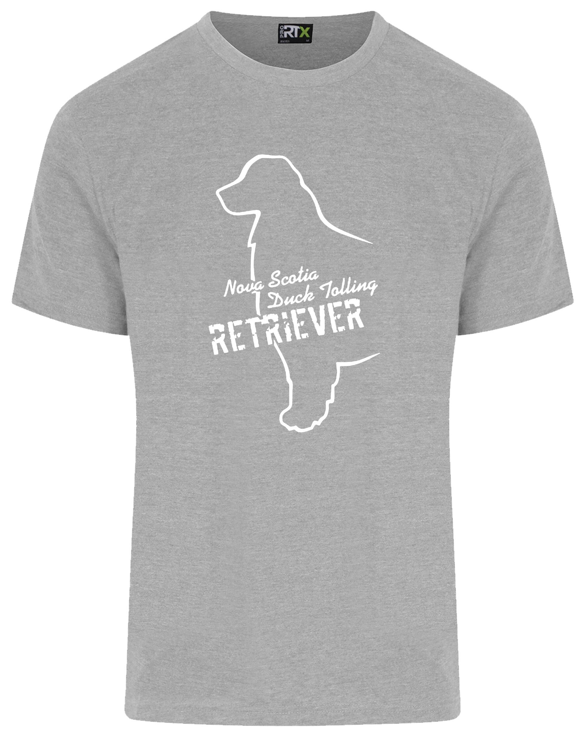 Nova Scotia Duck Tolling Retriever unisex roundneck T-shirt featuring an exclusive breed design on the front. Made from soft, breathable cotton with a relaxed fit, classic round neckline, and lightweight feel for all-day comfort. Perfect for Toller lovers, dog breed enthusiasts, and casual wear.