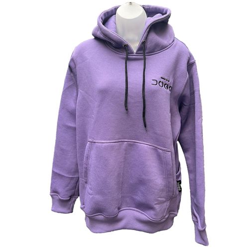 Image of a heavyweight unisex pullover hoodie for dog training in vibrant Lavender. The hoodie features kangaroo pouches for storing essentials, reinforced stitching, and premium 330gsm fabric construction. Available in sizes S to XL, it is designed for durability, functionality, and a sleek professional look for dog trainers.