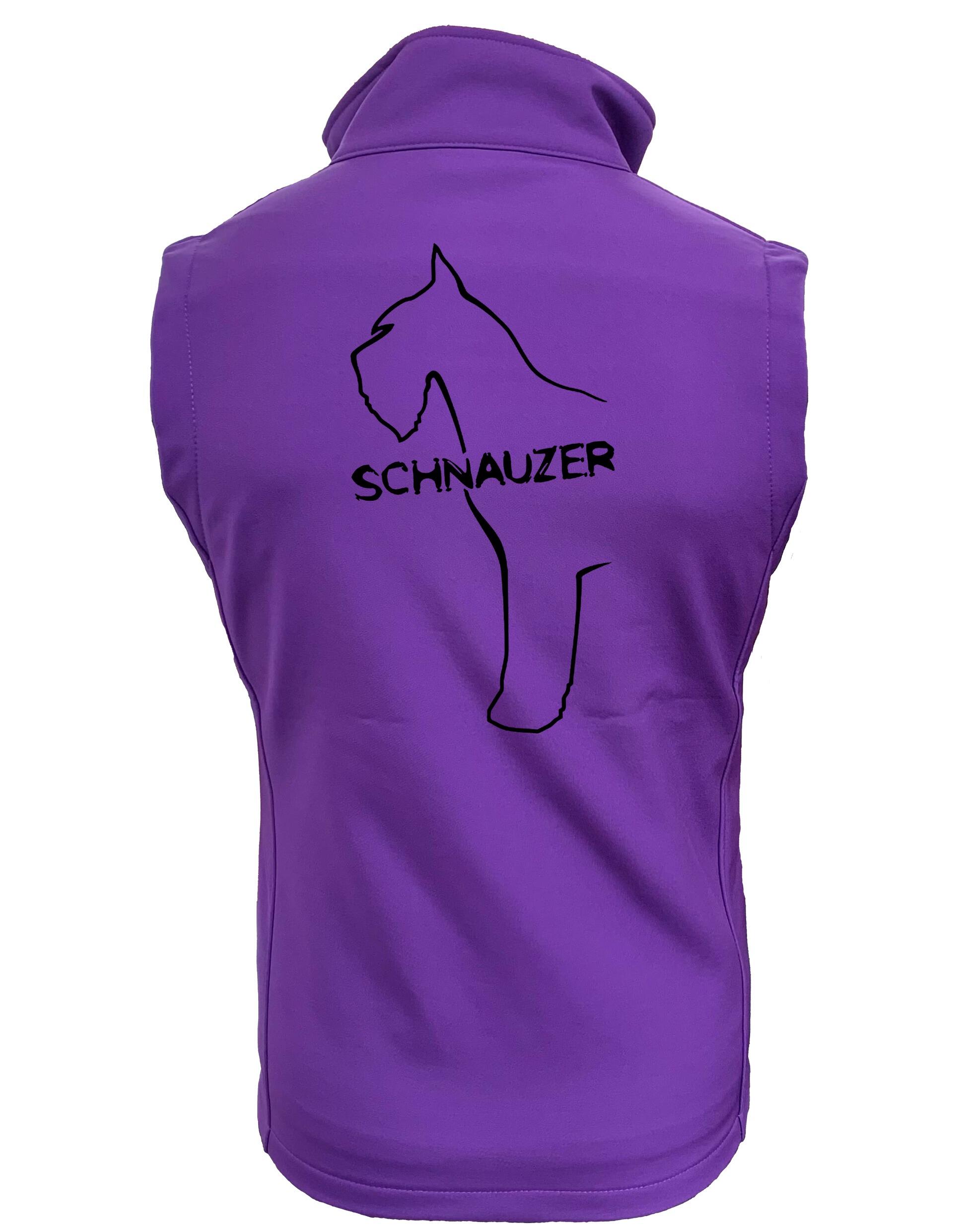 Women's Softshell Jacket featuring exclusive Schnauzer design, water-resistant exterior, and fleece-lined interior, perfect for Schnauzer enthusiasts seeking elegance and practicality in all weather conditions.
