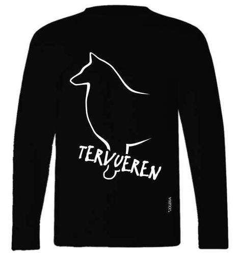 Tervueren Dog Breed T-Shirts Adult Long-Sleeved Premium Cotton