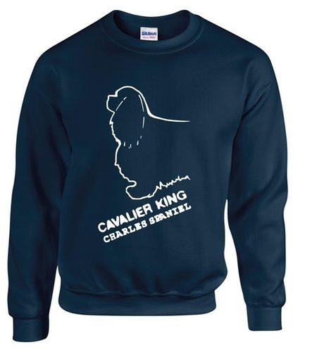 Cavalier King Charles Spaniel Sweatshirt Adult Heavy Blend