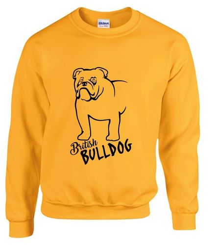 Bulldog (British) Dog Breed Sweatshirts Adult Heavy Blend