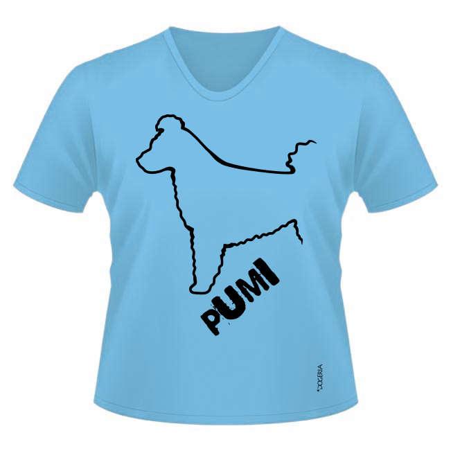 Pumi (Hungarian) T-Shirts Women's V Neck Premium Cotton