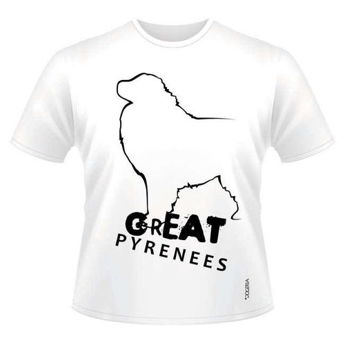 Great Pyrenees T-Shirts Roundneck Heavy Cotton