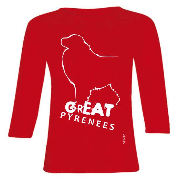 Great Pyrenees T-Shirts Adult Long-Sleeved Premium Cotton