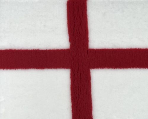 Dogeria Bedding for Dogs Rubber Backed St Georges Flag (ENGLAND)