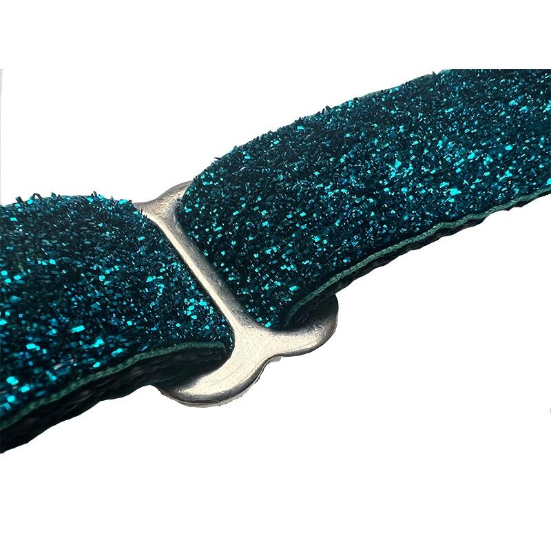 Sapphire Blue Double Sparkle Slip Collar