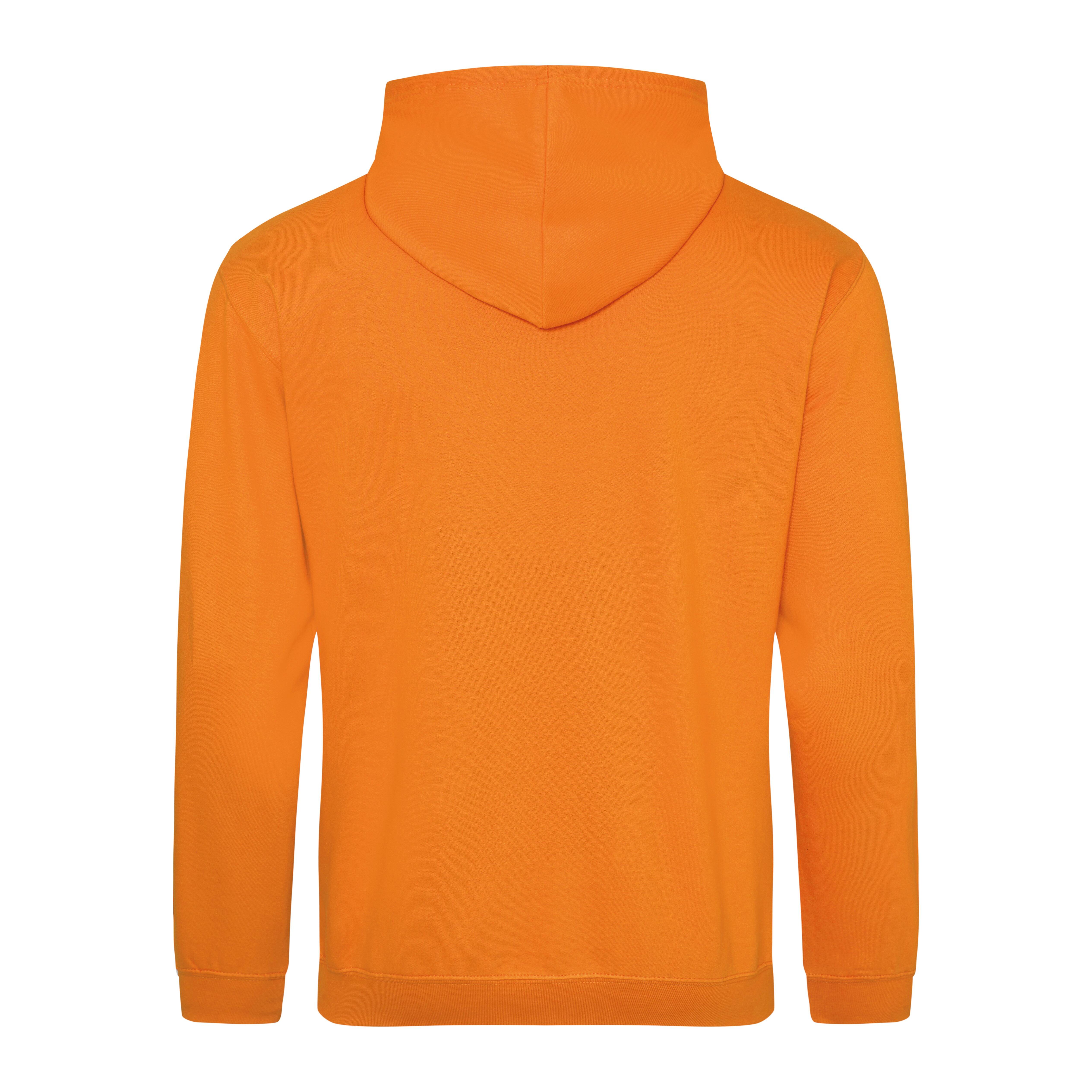 Plain Orange Crush Pullover Hoodie