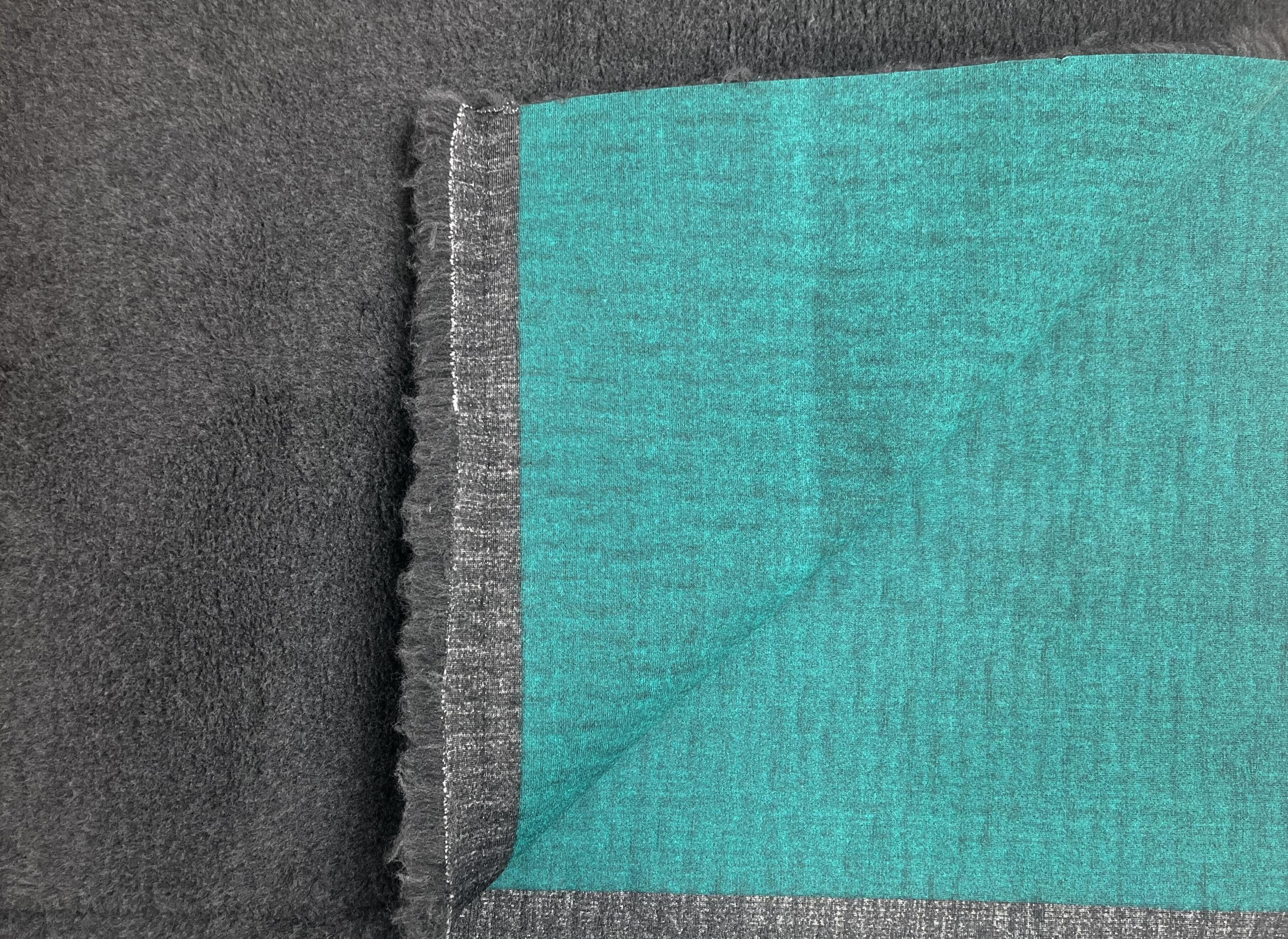 Dogeria Bedding for Dogs Green Backed Charcoal Grey