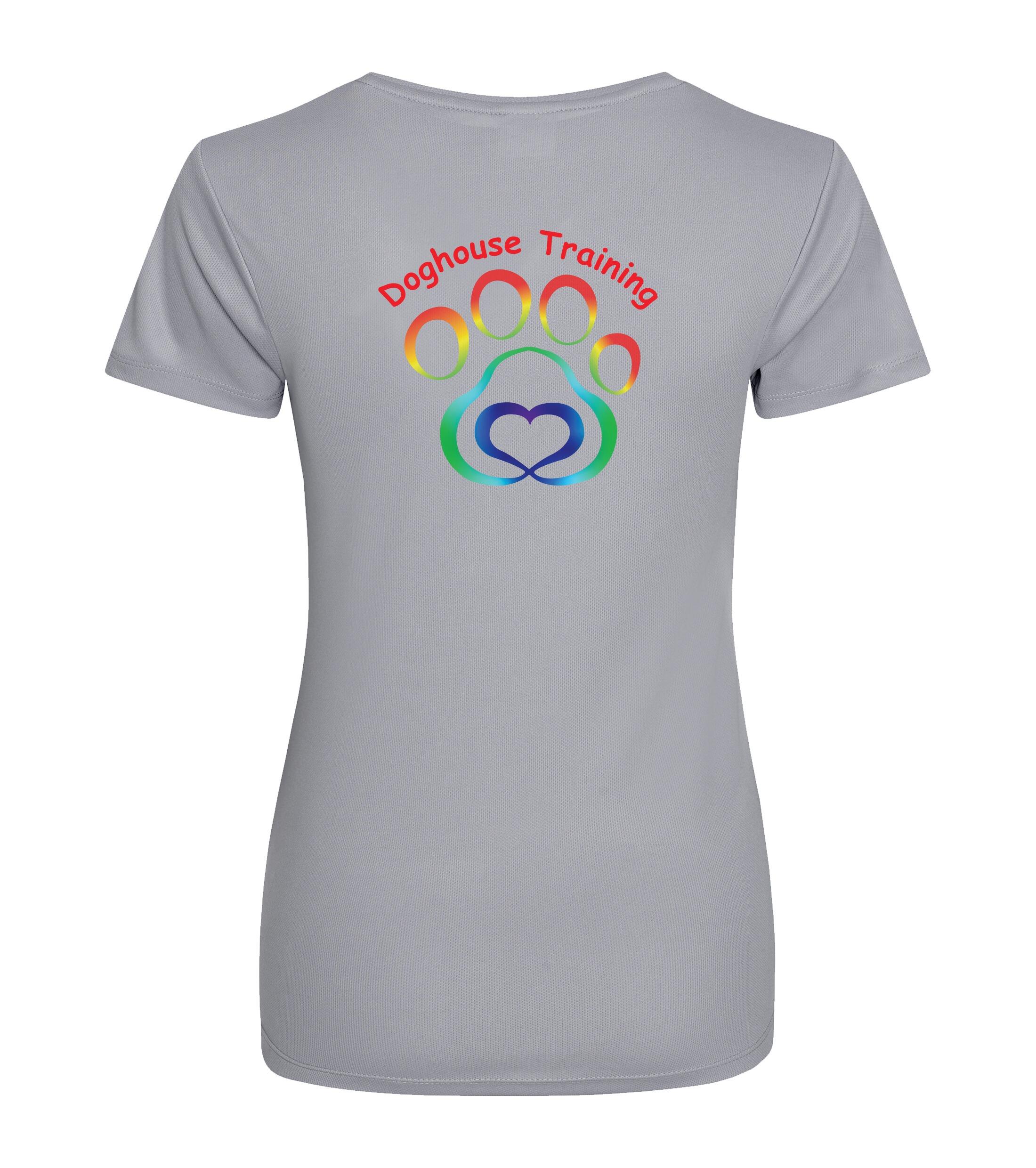 Women's Doghouse Training Cool T-Shirt Heather Grey