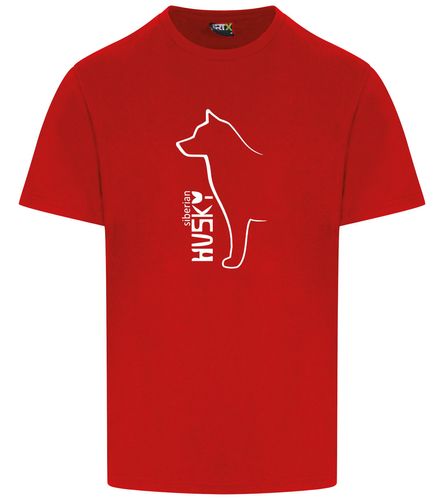 Siberian Husky Roundneck T-Shirt