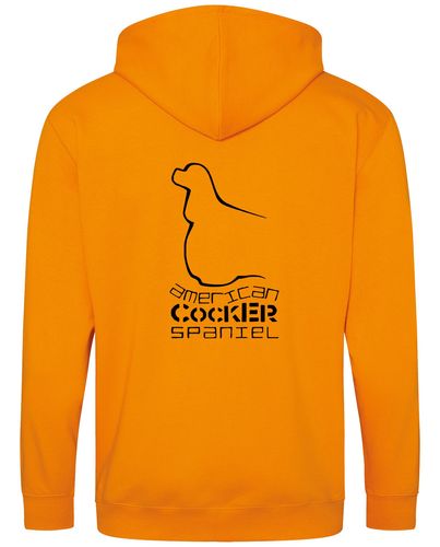 American Cocker Spaniel Zipped Hoodies