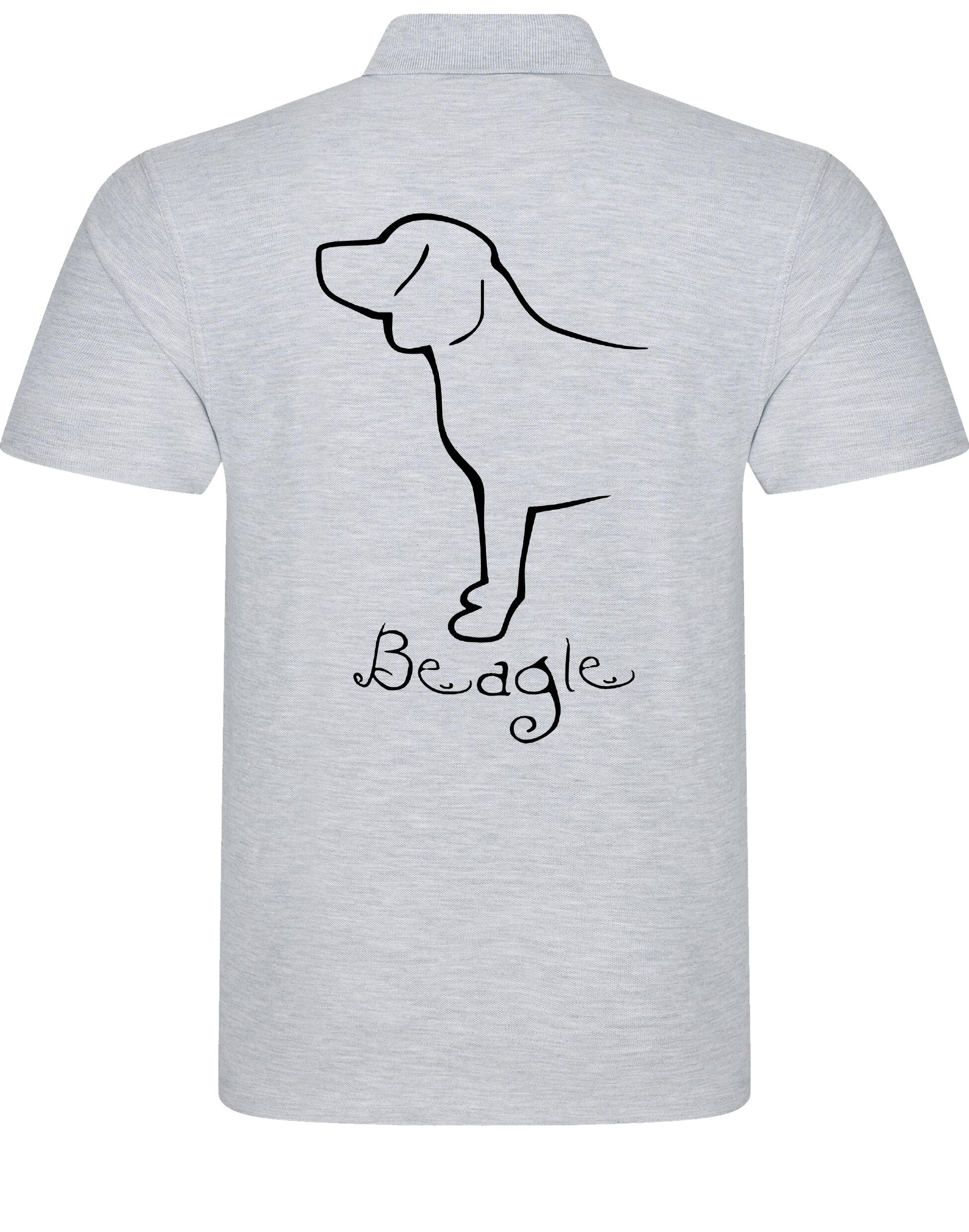 Beagle Unisex Cotton Polo