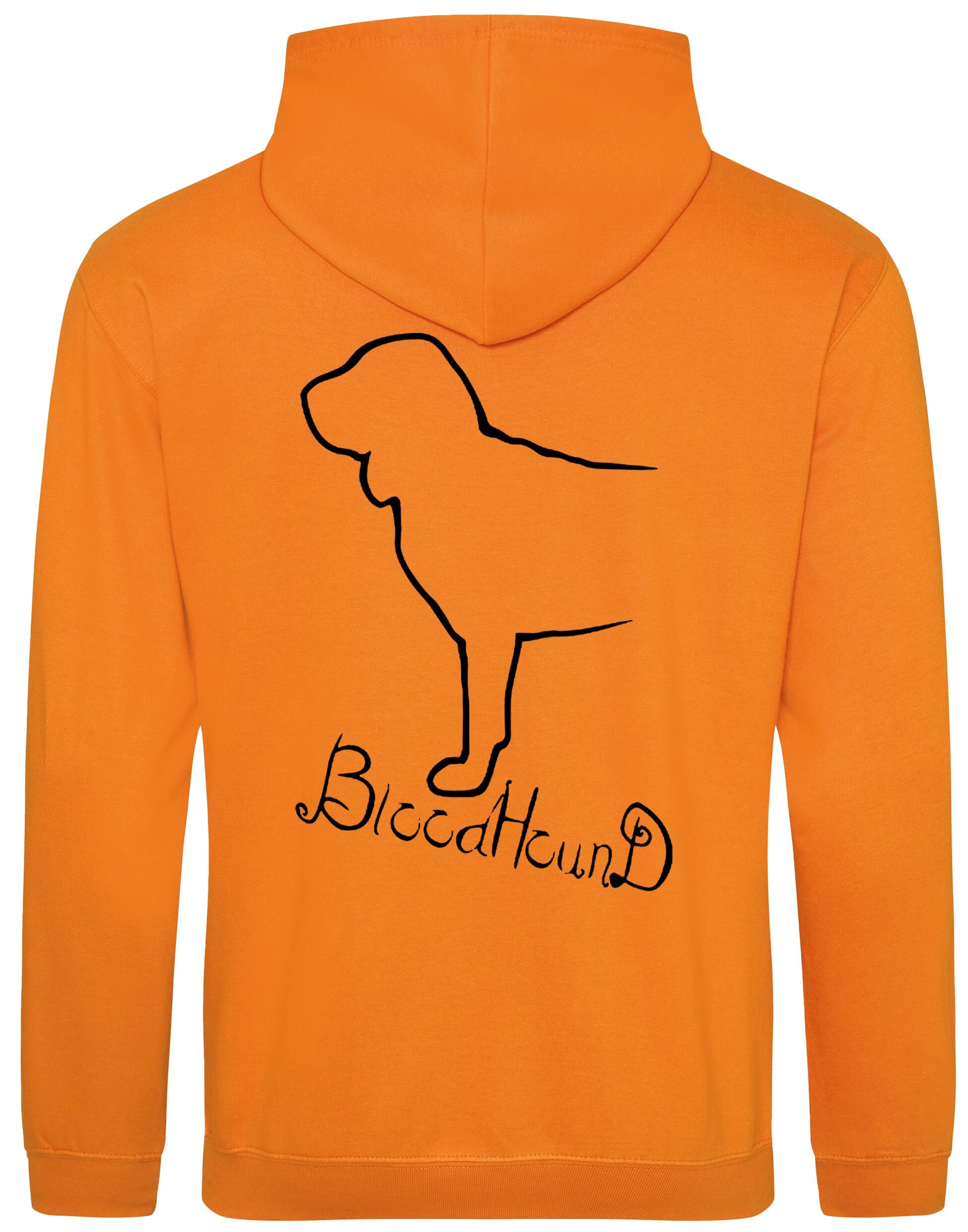 Bloodhound Dog Breed Design Pullover Hoodie – Style and Comfort for Dog Lovers