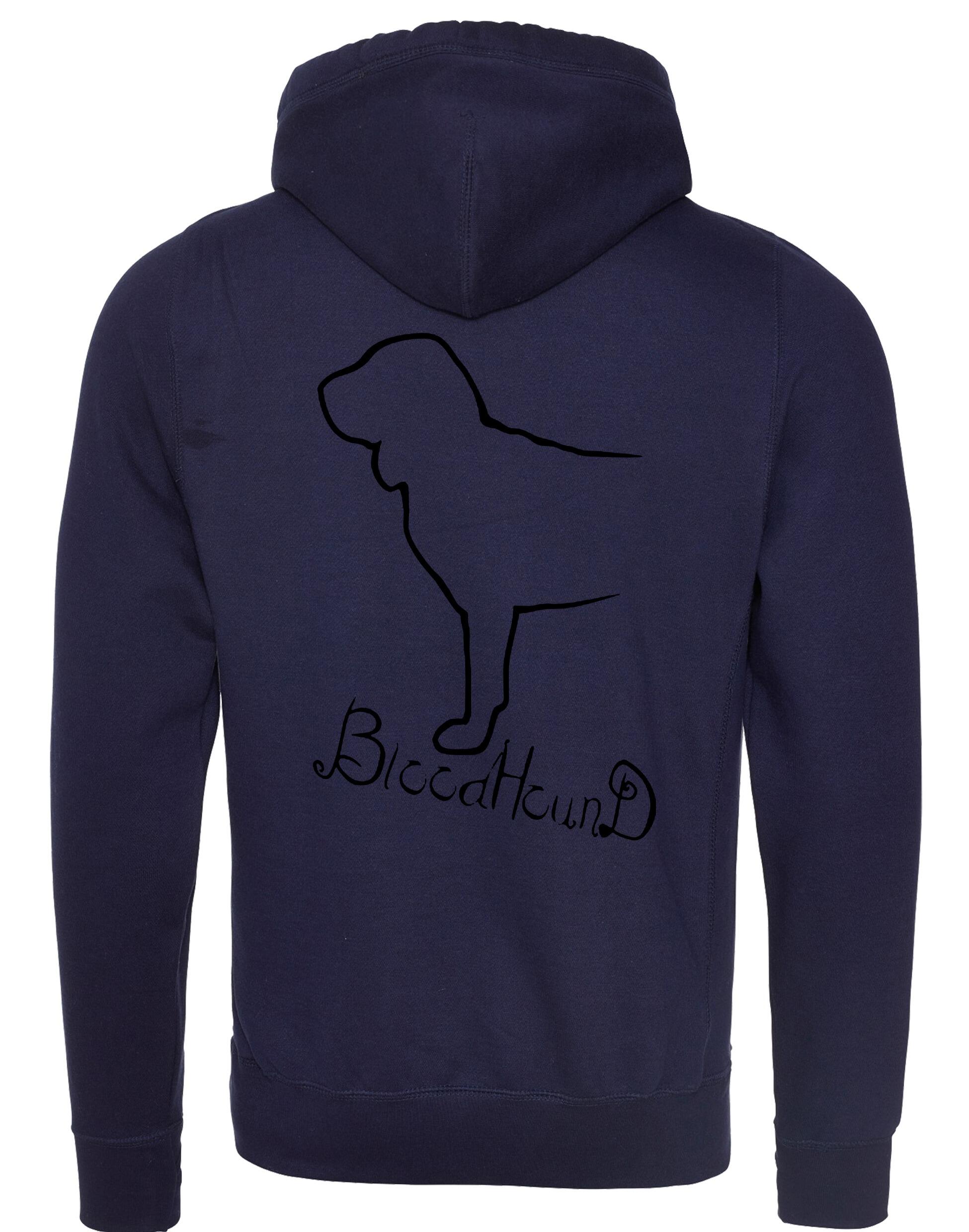 Bloodhound Dog Breed Design Unisex Crossneck Pullover Hoodie – A Must-Have for Bloodhound Fans