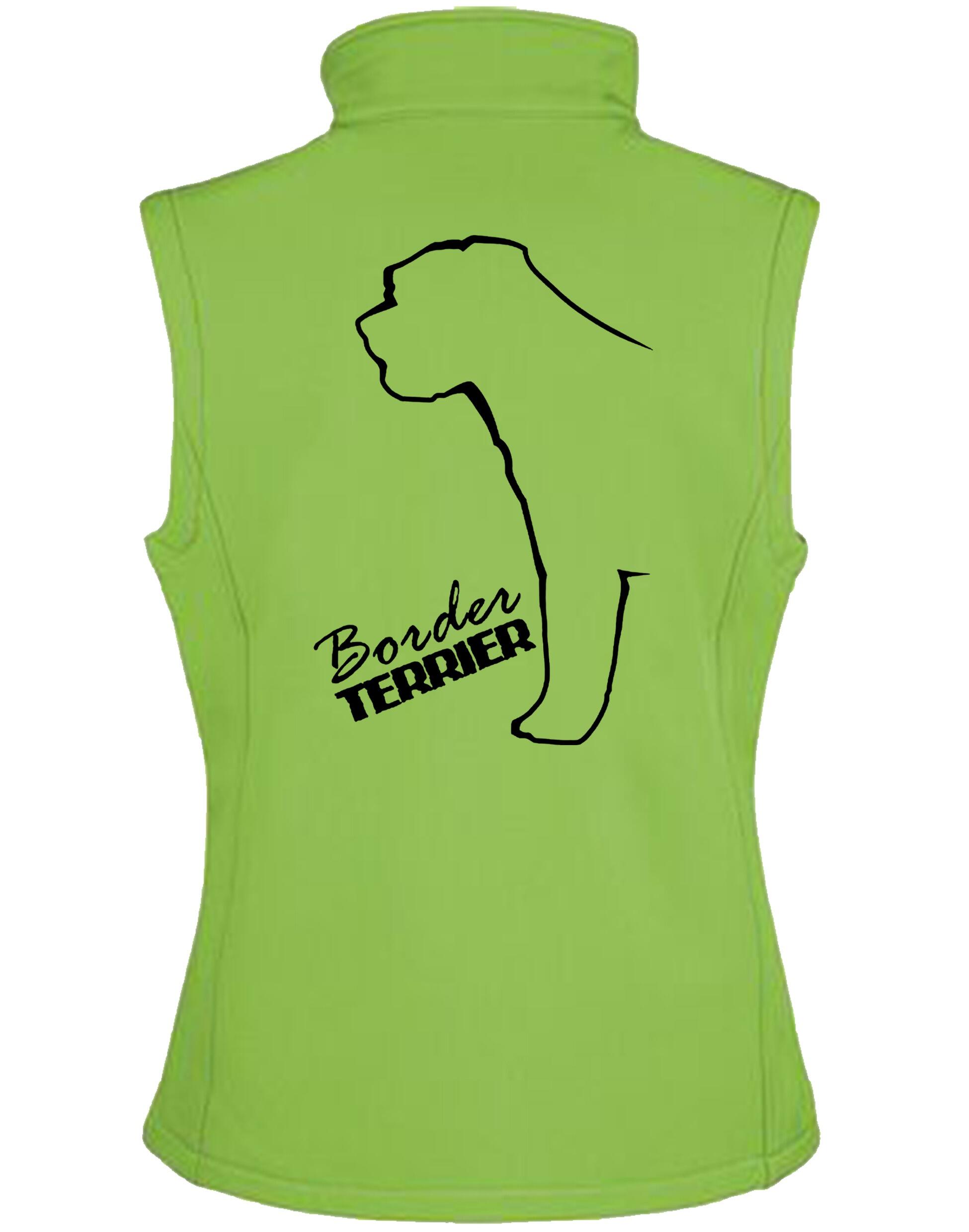 Unisex Border Terrier Softshell Gilet – Style Meets Comfort for Border Terrier Lovers
