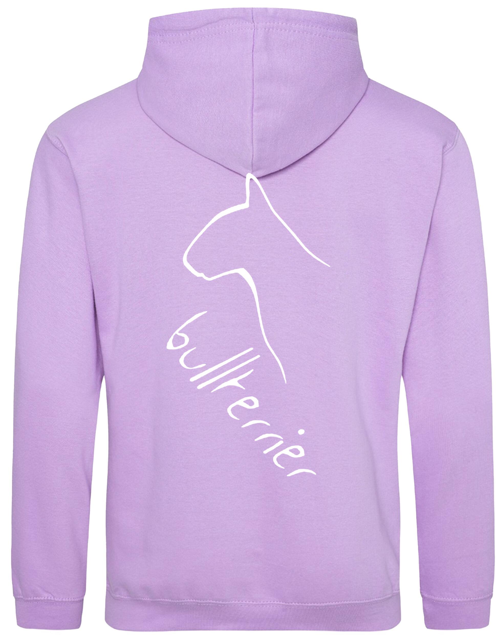 Bullterrier Dog Breed Design Pullover Hoodie – Style and Comfort for Dog Lovers