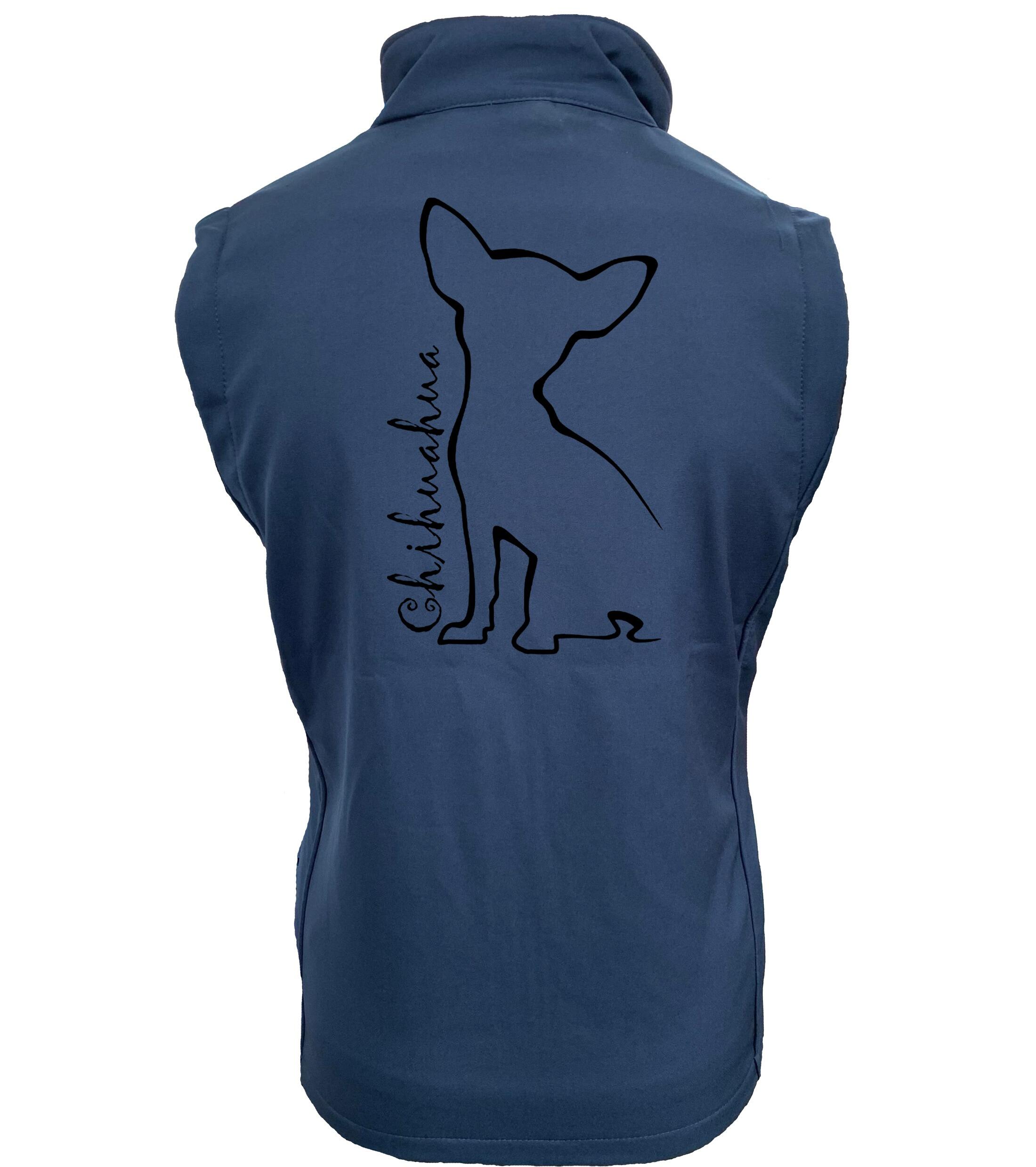 Chihuahua Dog Breed Design Women’s Softshell Gilet – Where Style Meets Functionality