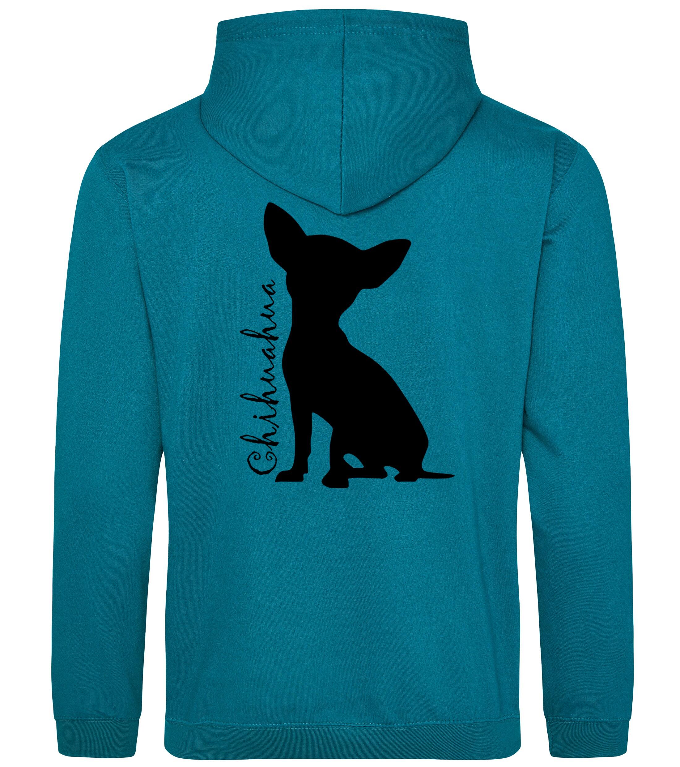 Chihuahua Silhouette Pullover Hoodie – Cozy, Stylish, and Perfect for Chihuahua Lovers