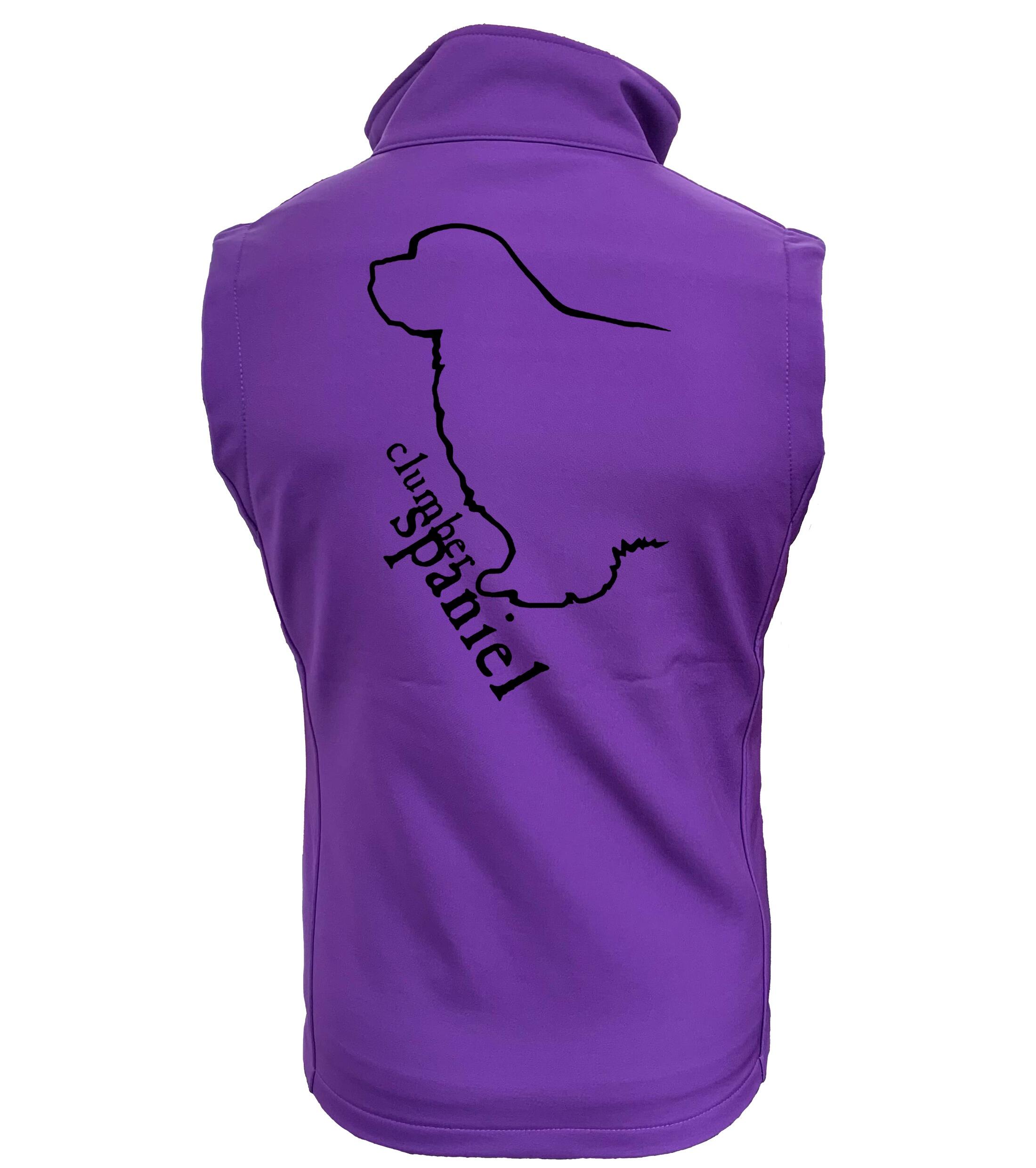 Clumber Spaniel Dog Breed Design Women’s Softshell Gilet – Where Style Meets Functionality