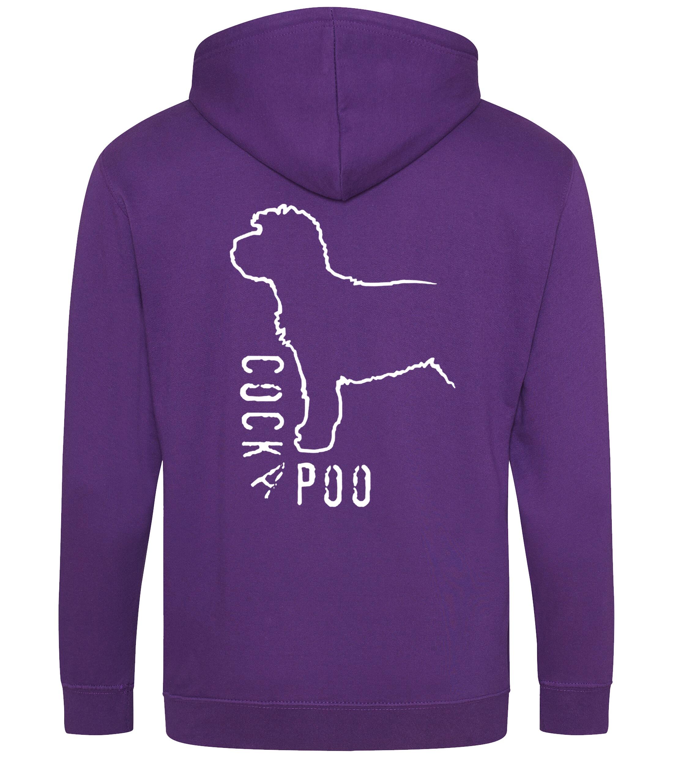 Cockapoo Dog Breed Design Zipped Hoodie – Comfort, Style, and Cockapoo Pride