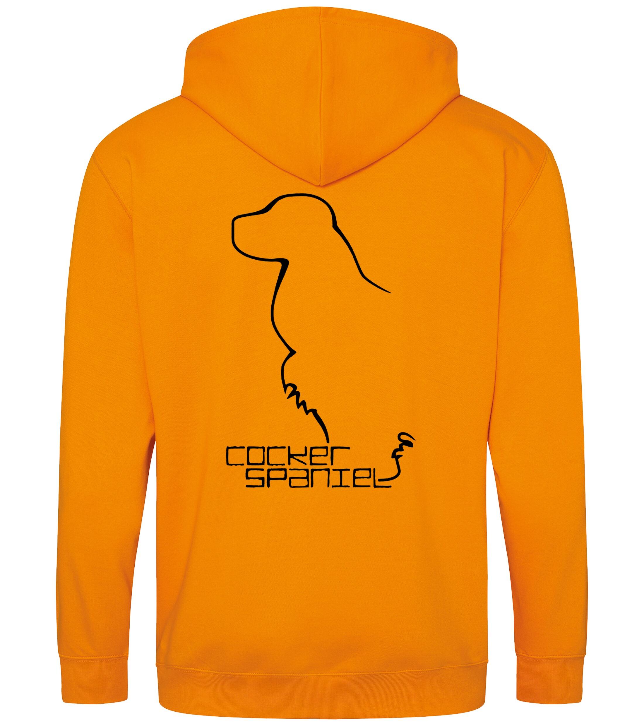 Cocker Spaniel Dog Breed Design Zipped Hoodie – Comfort, Style, and Cocker Spaniel Pride