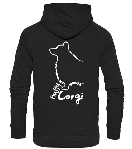 Corgi Fluffy Dog Breed Design Pullover Hoodie – Stylish & Perfect for Corgi Fluffy Lovers