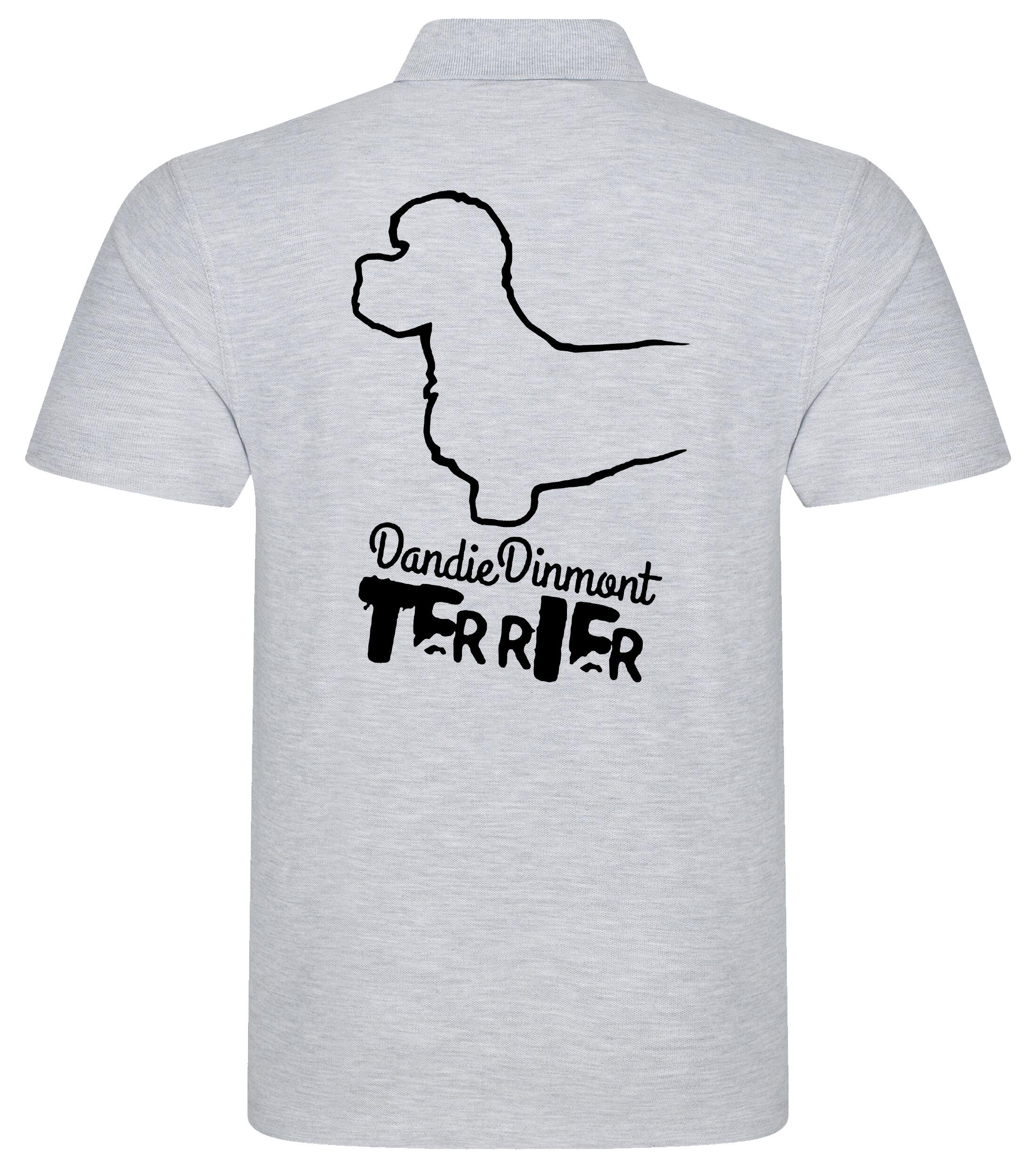 Dandie Dinmont Terrier Unisex Cotton Polo – Classic Style for Dandie Dinmont Lovers