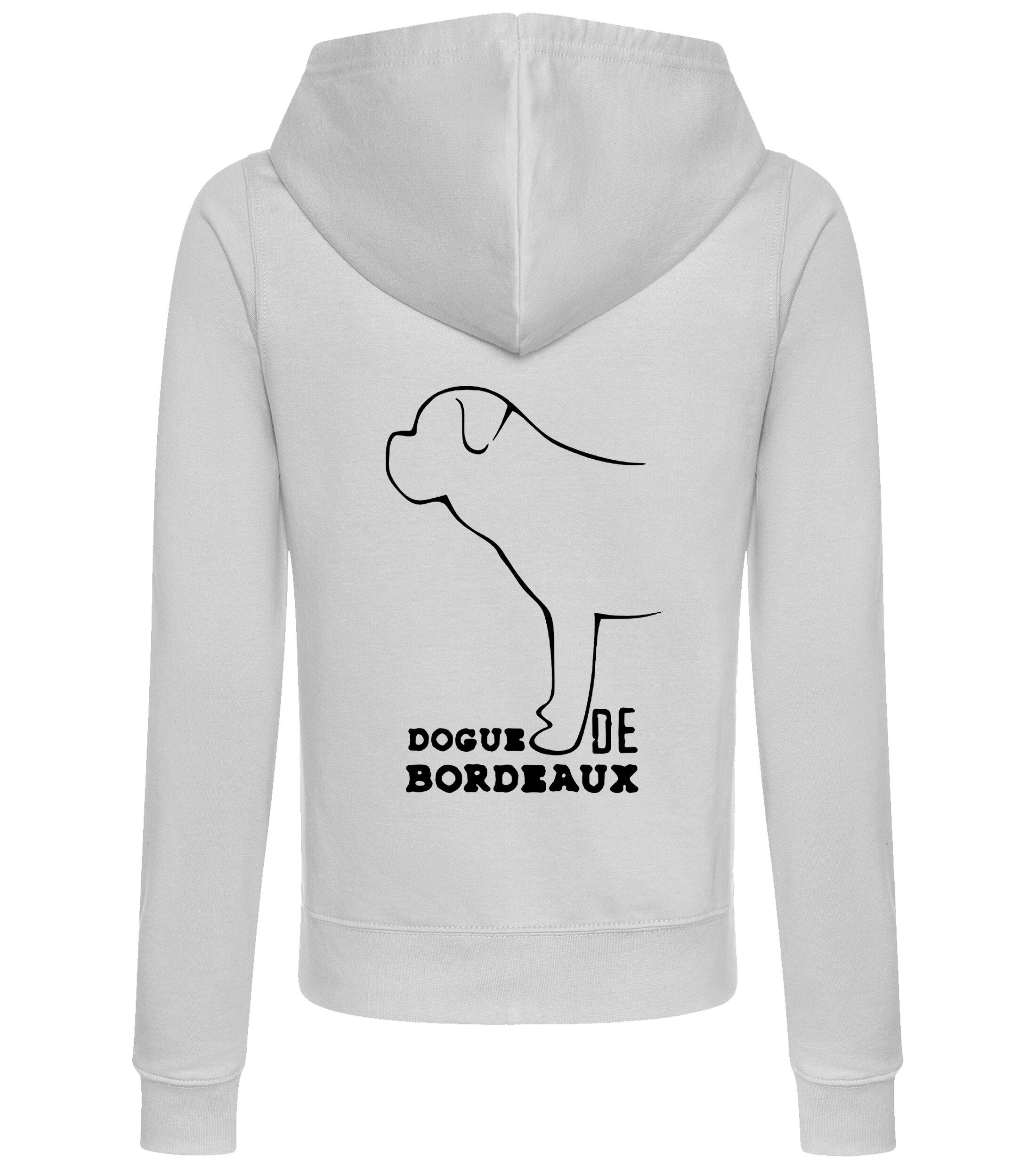 Dogue De Bordeaux Women’s Zipped Hoodie – Stylish & Cozy for Dogue De Bordeaux Enthusiasts