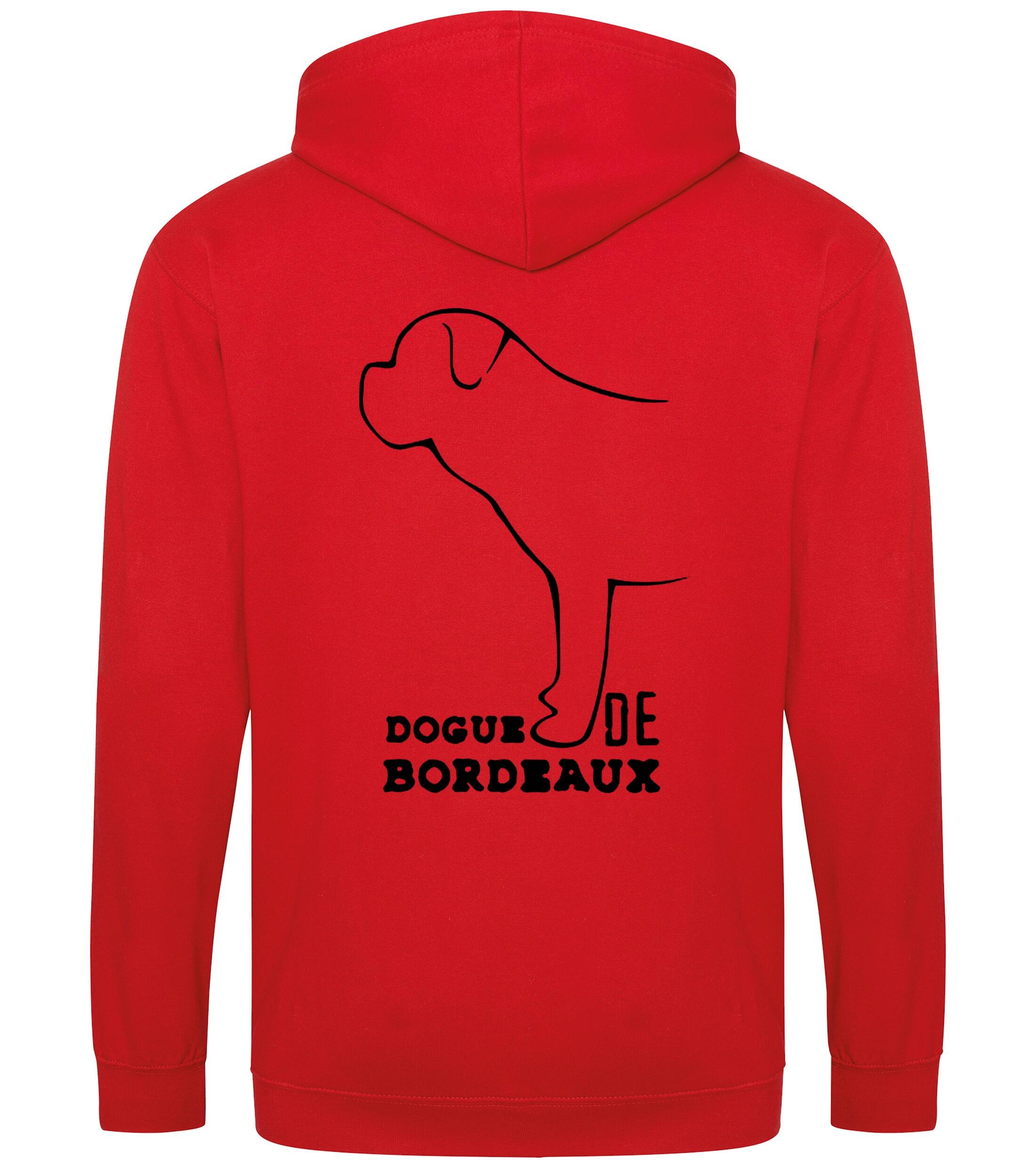 Dogue De Bordeaux Dog Breed Design Zipped Hoodie – Comfort, Style, and Breed Pride