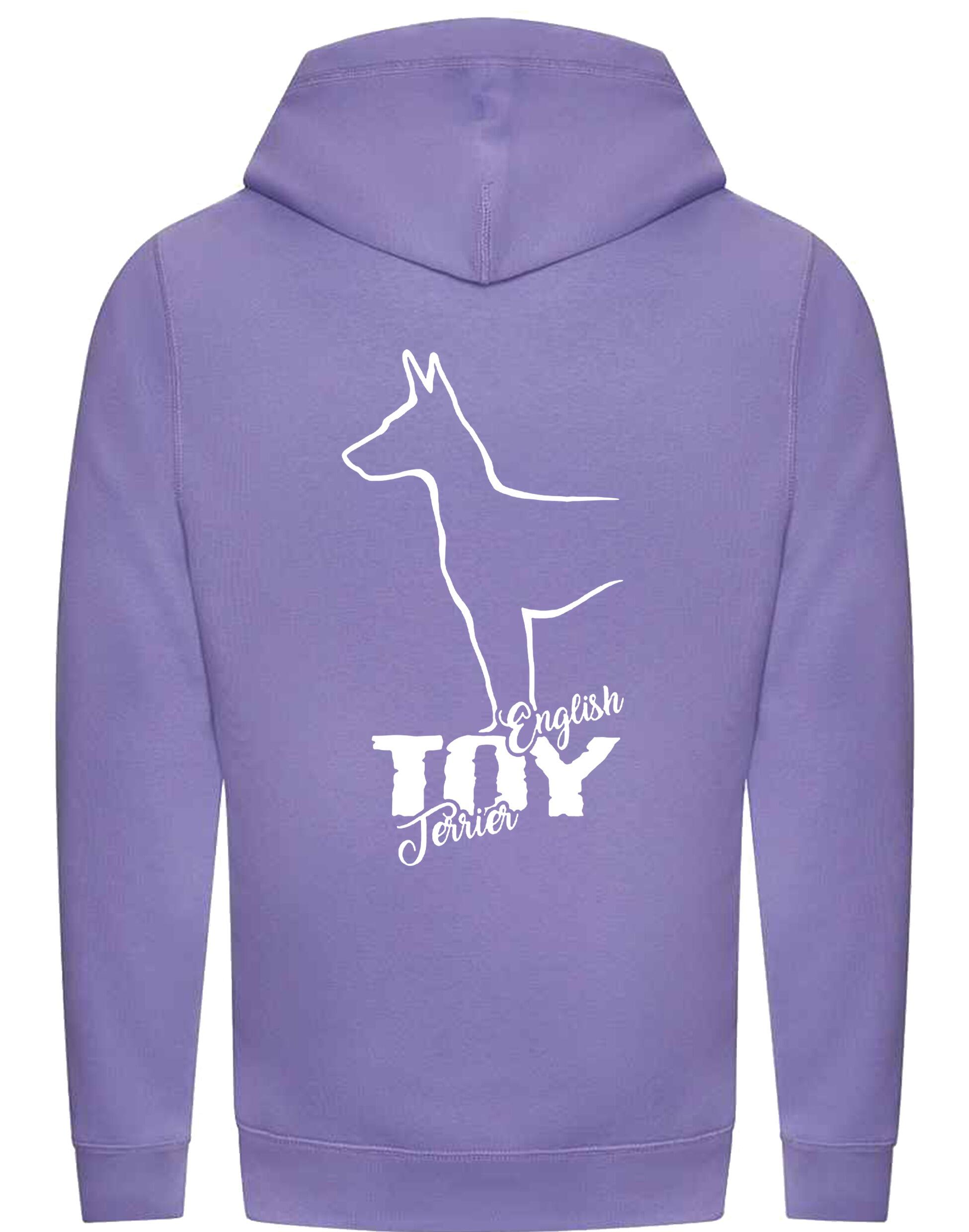 English Toy Terrier Unisex Crossneck Pullover Hoodie – A Stylish Essential for Terrier Enthusiasts