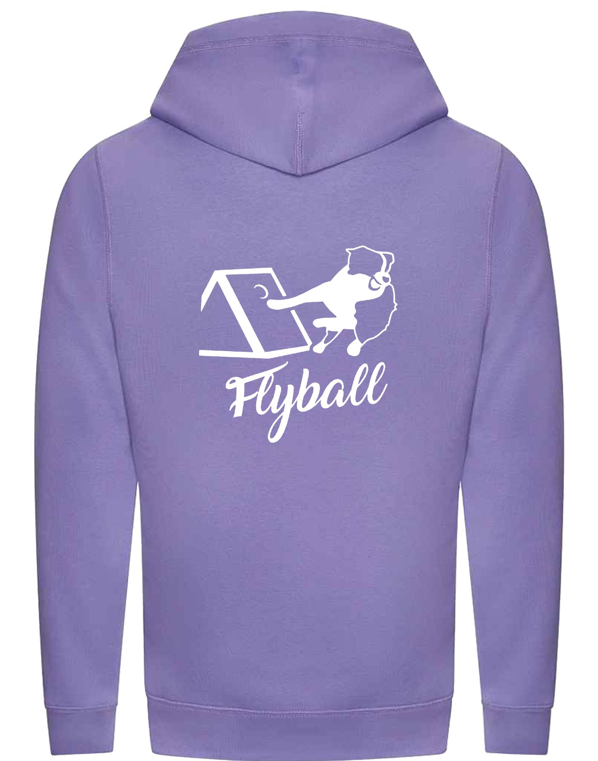 Flyball Unisex Crossneck Pullover Hoodie – A Stylish Essential for Flyball Enthusiasts